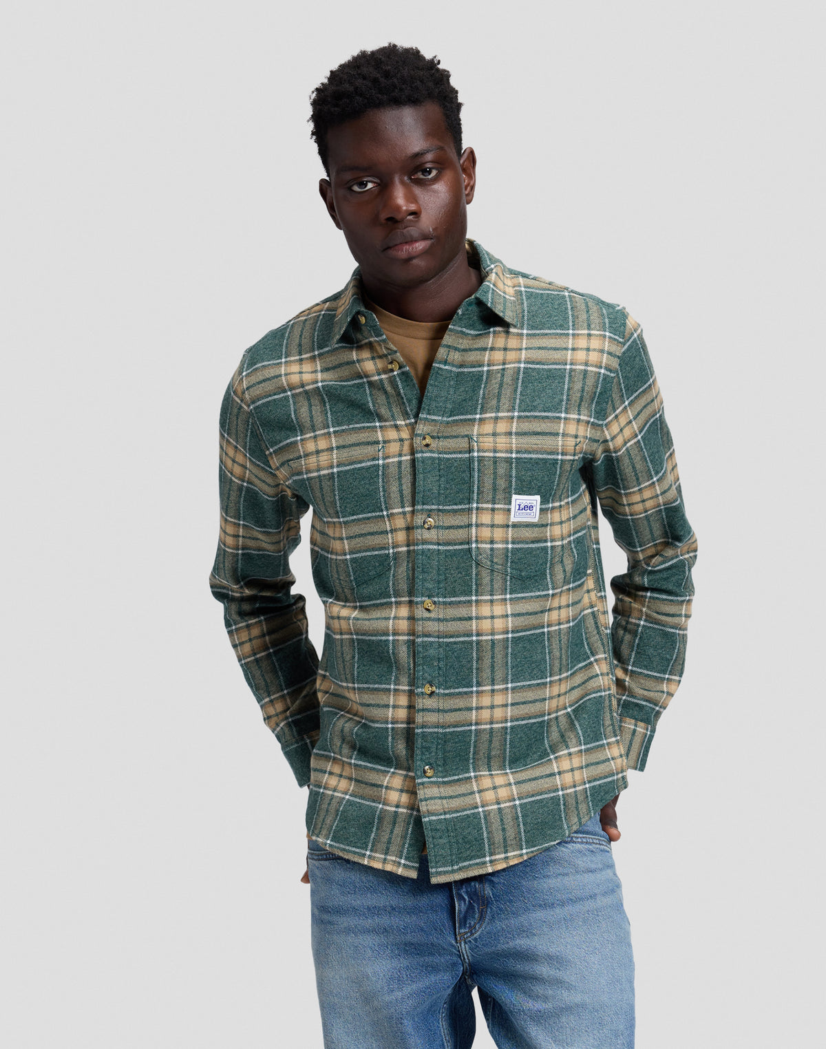 Hemd Workwear 2.0 in Ponderosa Pine Hemden Lee