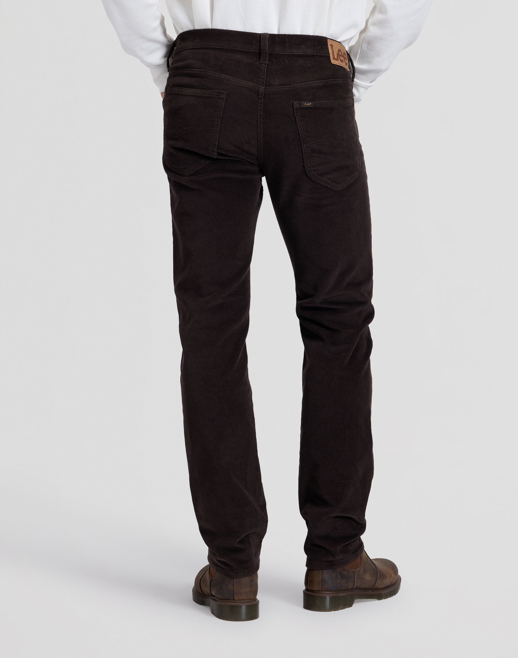 Cordhose Daren in Chocolate Torte Hosen Lee