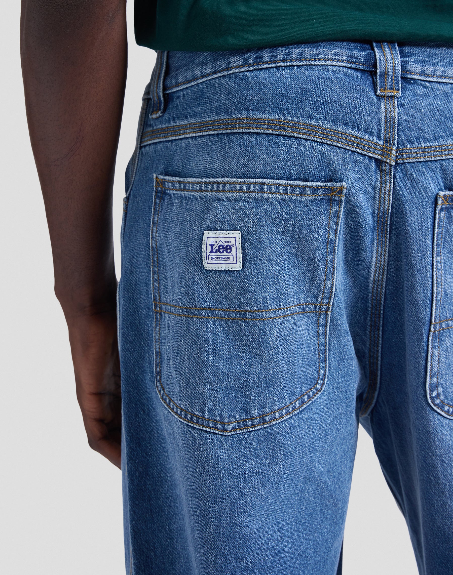 Jeans Workwear Super Baggy in Dark Funk Jeans Lee