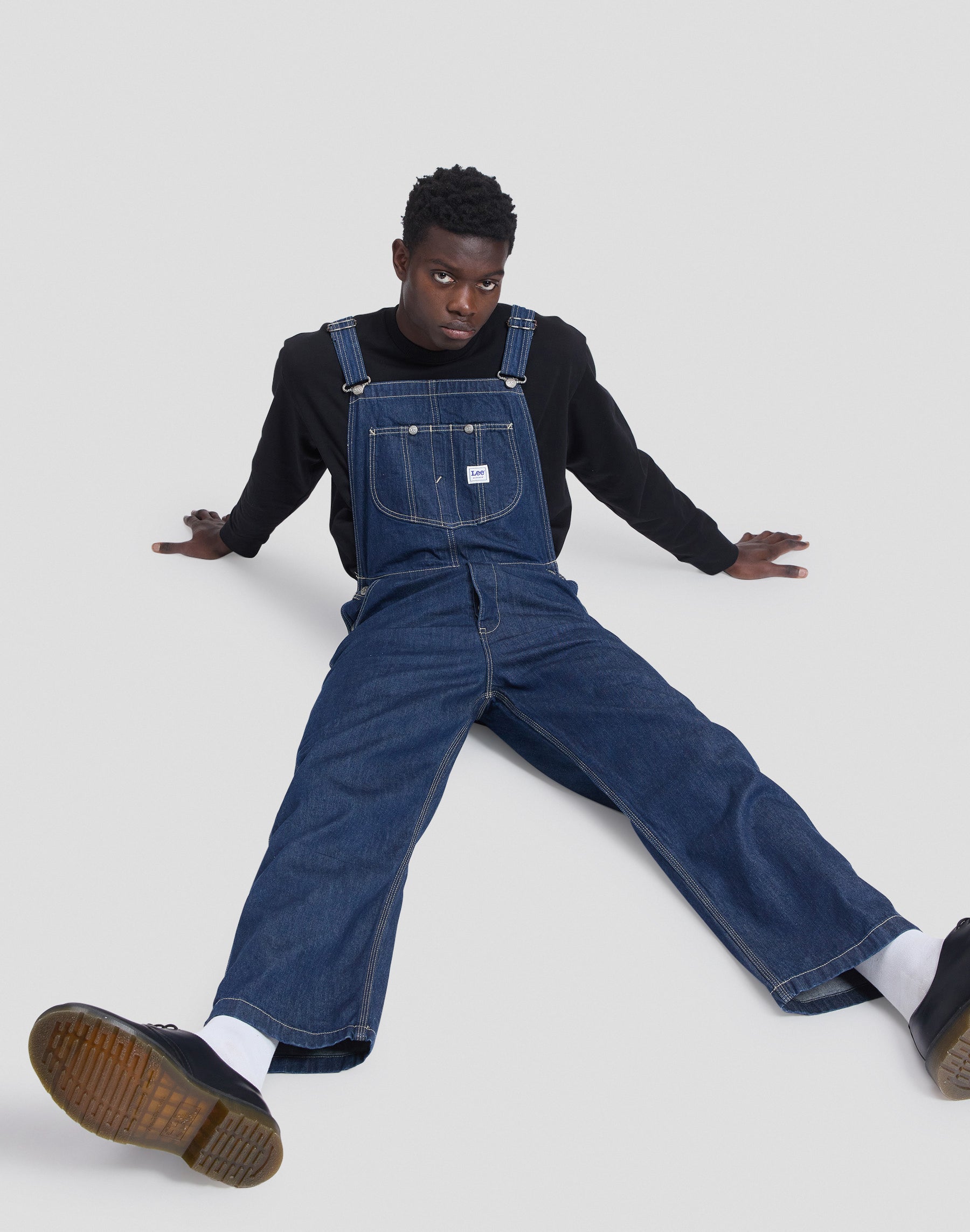 Latzhose Lee Bib in Rinse Overall Lee