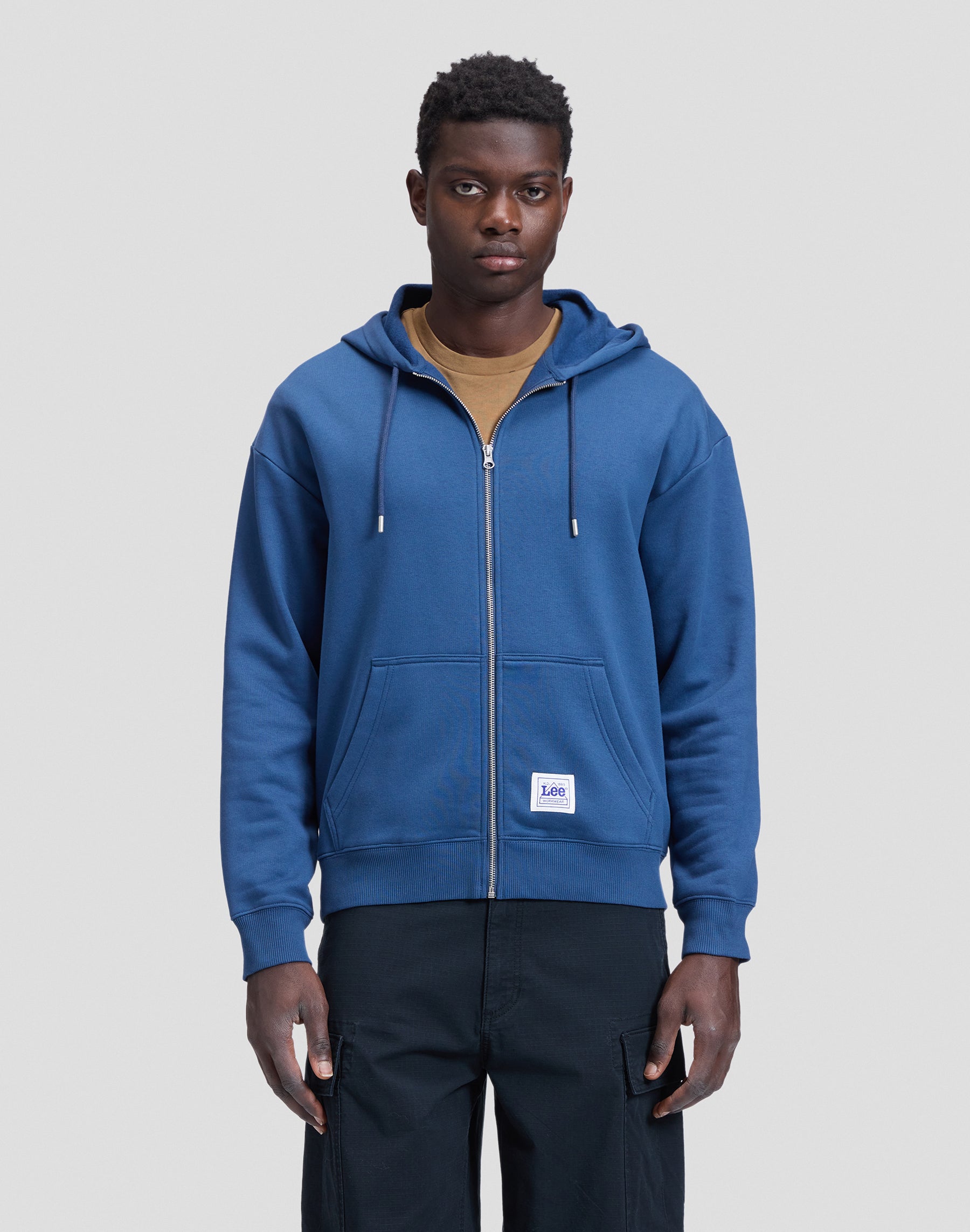 Sweatjacke Workwear in Insignia Blue Sweatjacken Lee