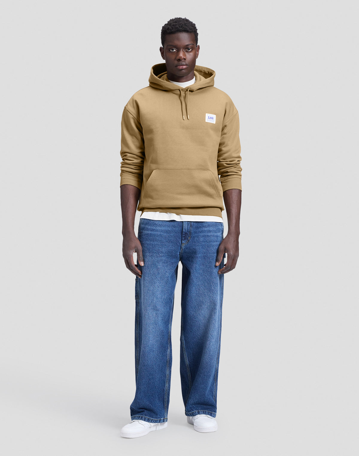 Kapuzenpullover Workwear in Dark Khaki Kapuzenpullover Lee