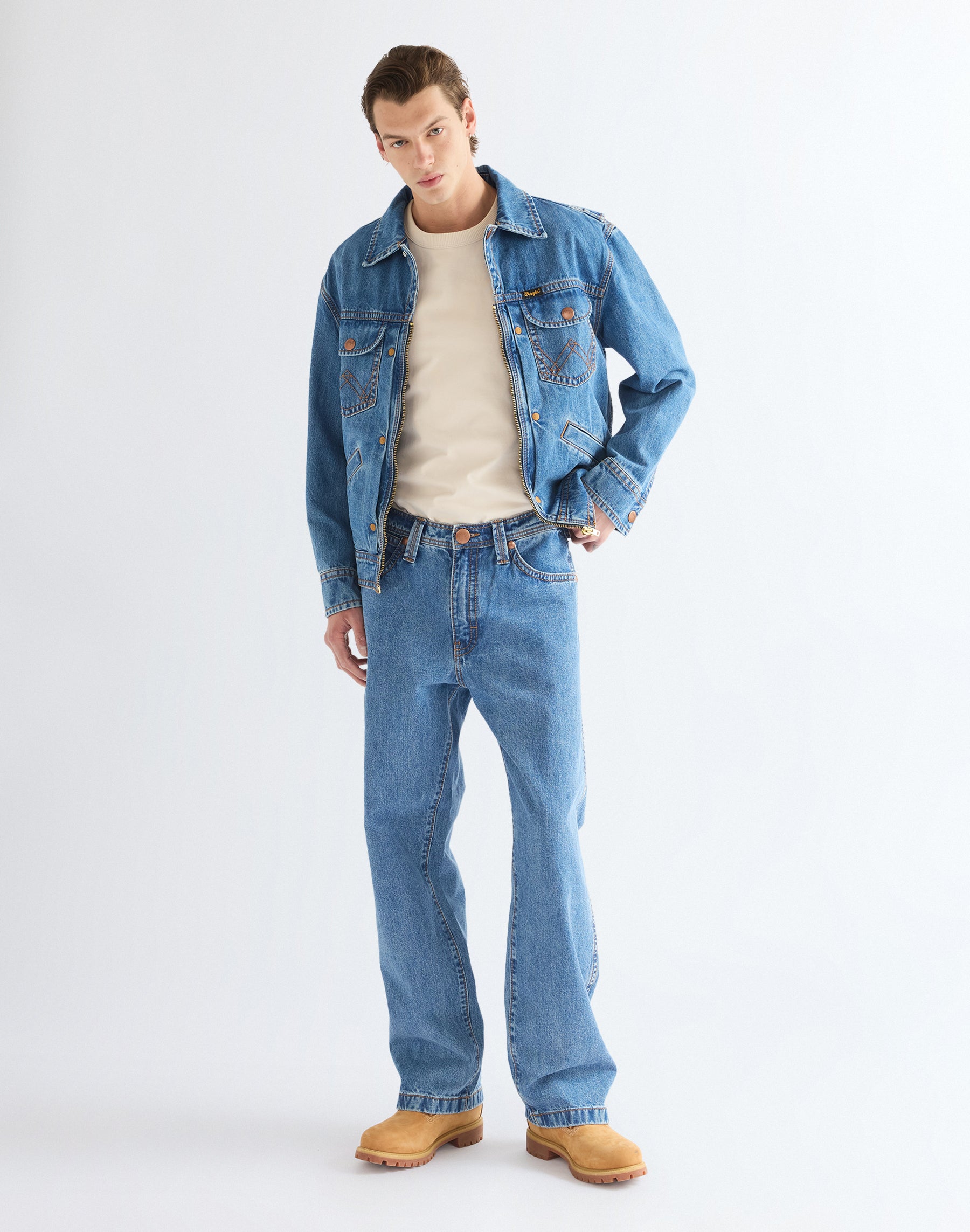 Jeans Super Loose in Cowboy Fade Jeans Wrangler