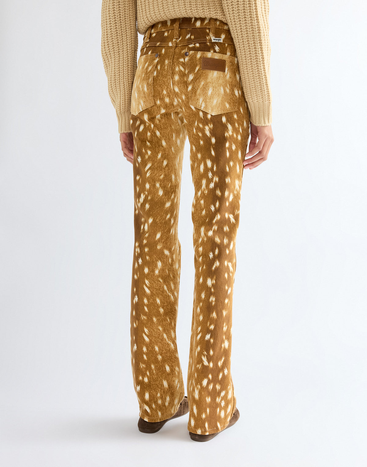 Hose Bootcut in Fawn Hosen Wrangler