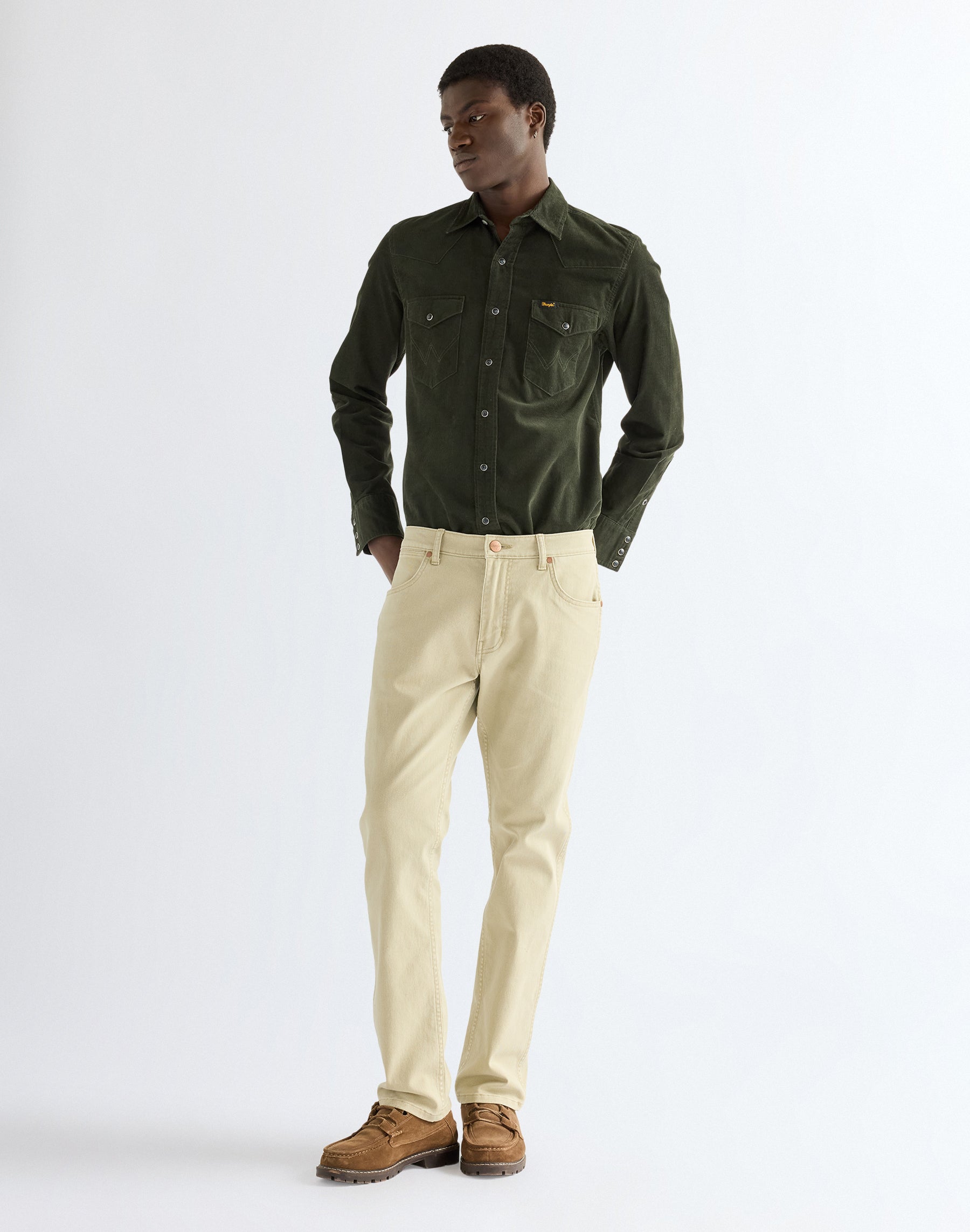 Hose Greensboro in Twill Hosen Wrangler