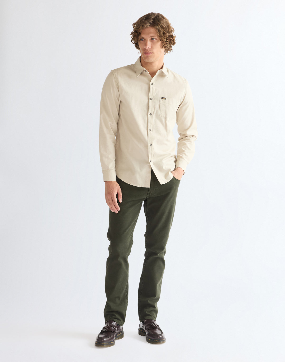Hose Greensboro in Rosin Hosen Wrangler