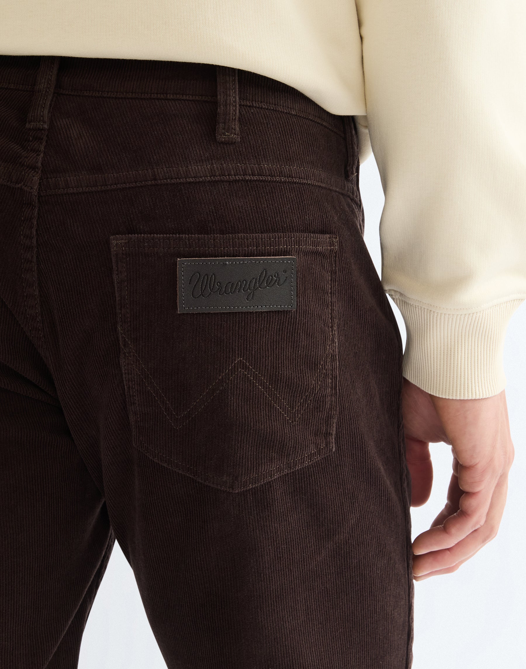 Cordhose Greensboro in Chocolate Torte Hosen Wrangler