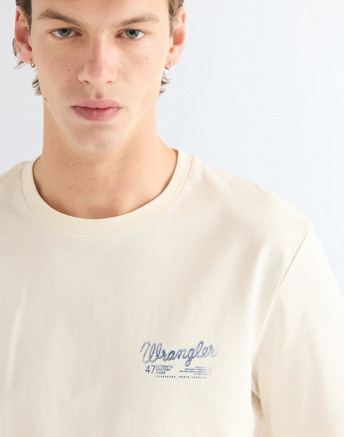 T-Shirt Graphic in Egret T-Shirts Wrangler