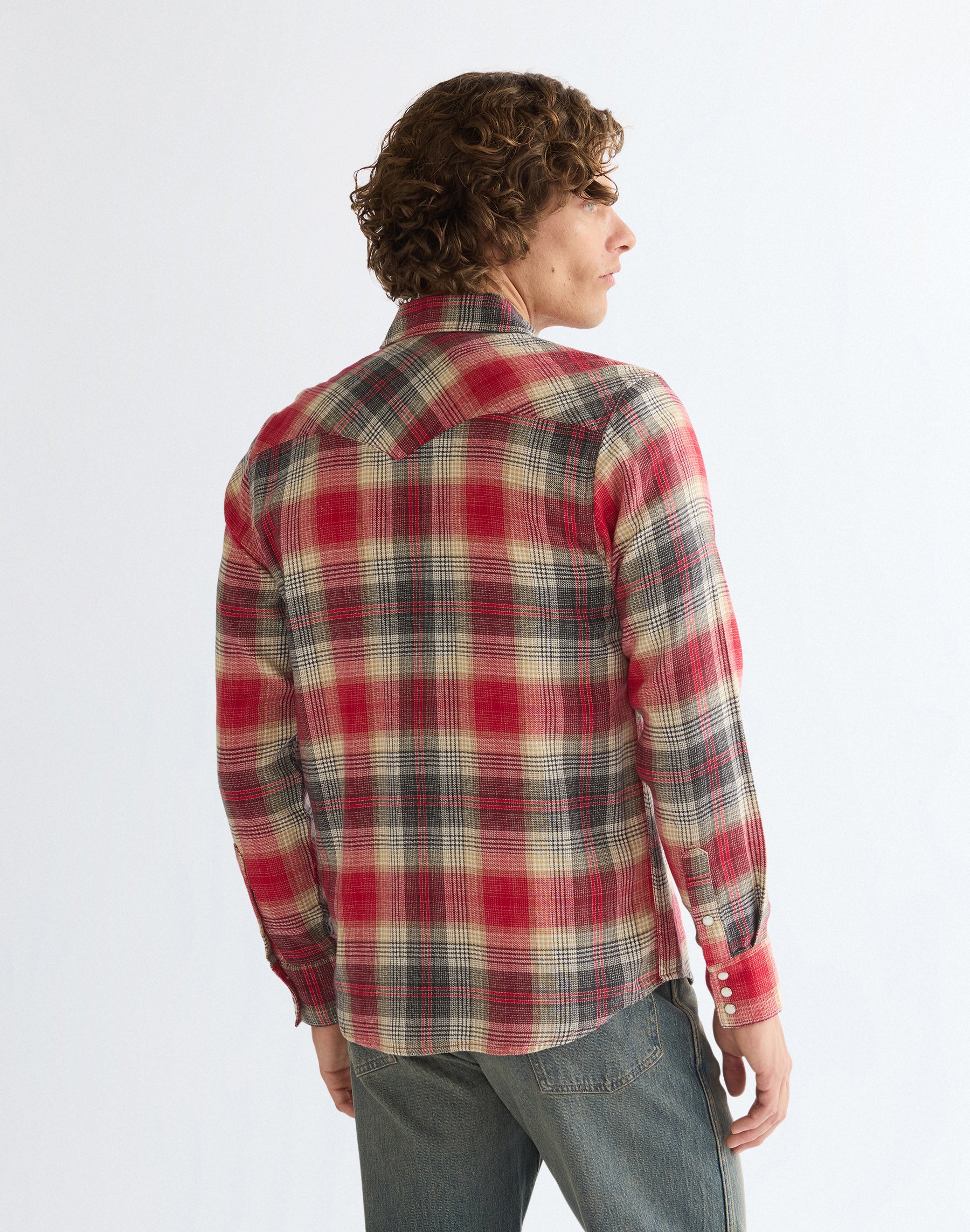 Langarmhemd Western in Chili Pepper Hemden Wrangler