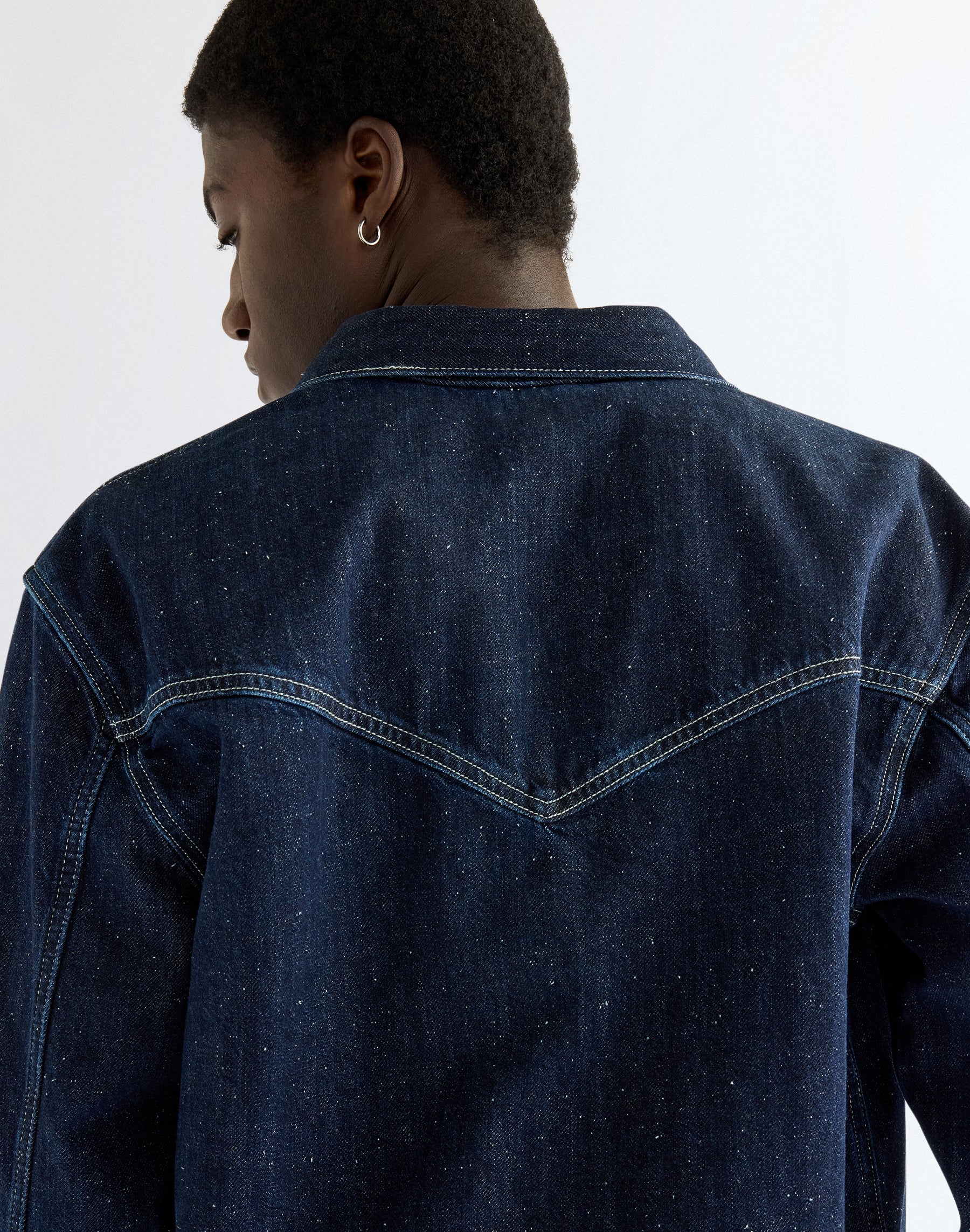 Jeanshemd Overshirt in Indigo Nep Hemden Wrangler