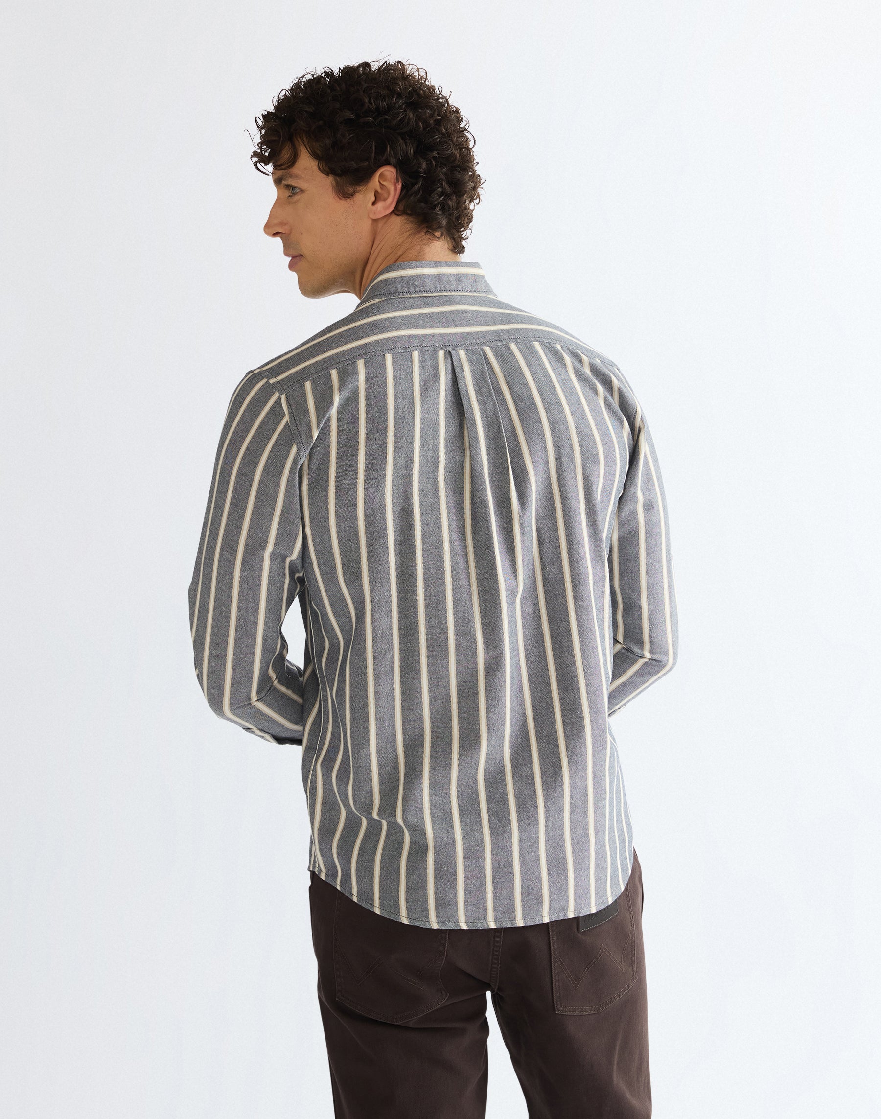 Langarmhemd 1 Pkt in Dark Sapphire Hemden Wrangler