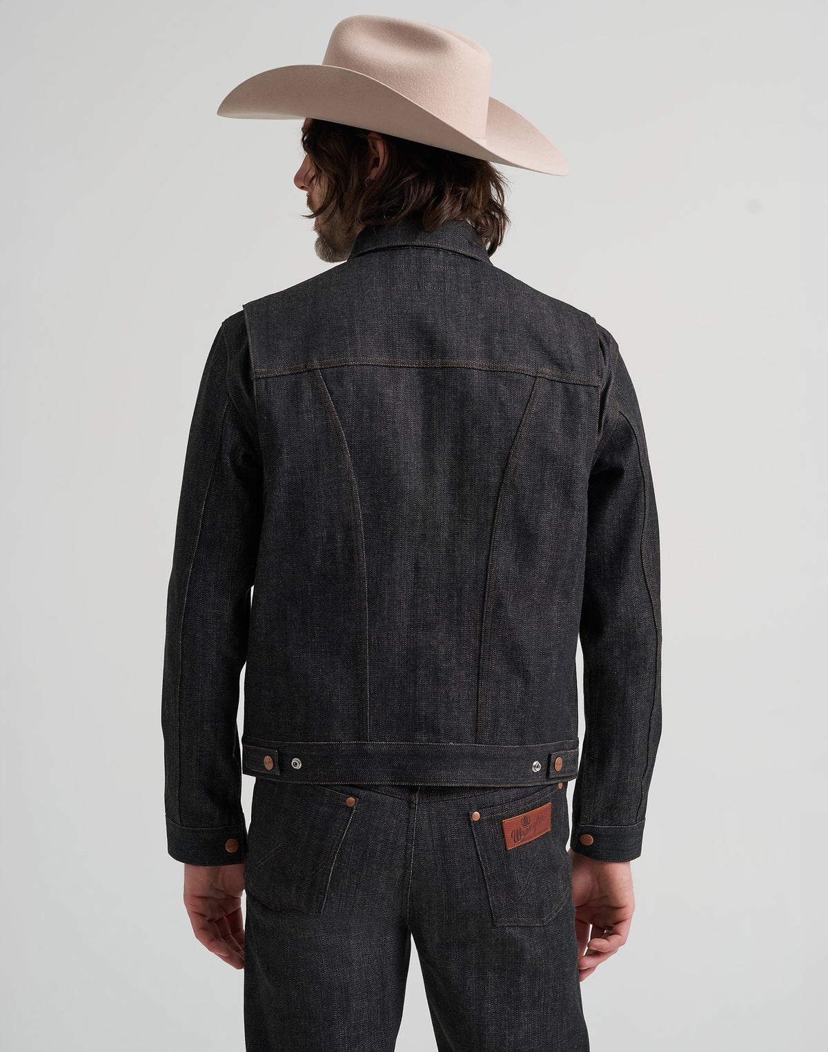 Jeansjacke 11MJZ in Black Raw Jacken Wrangler