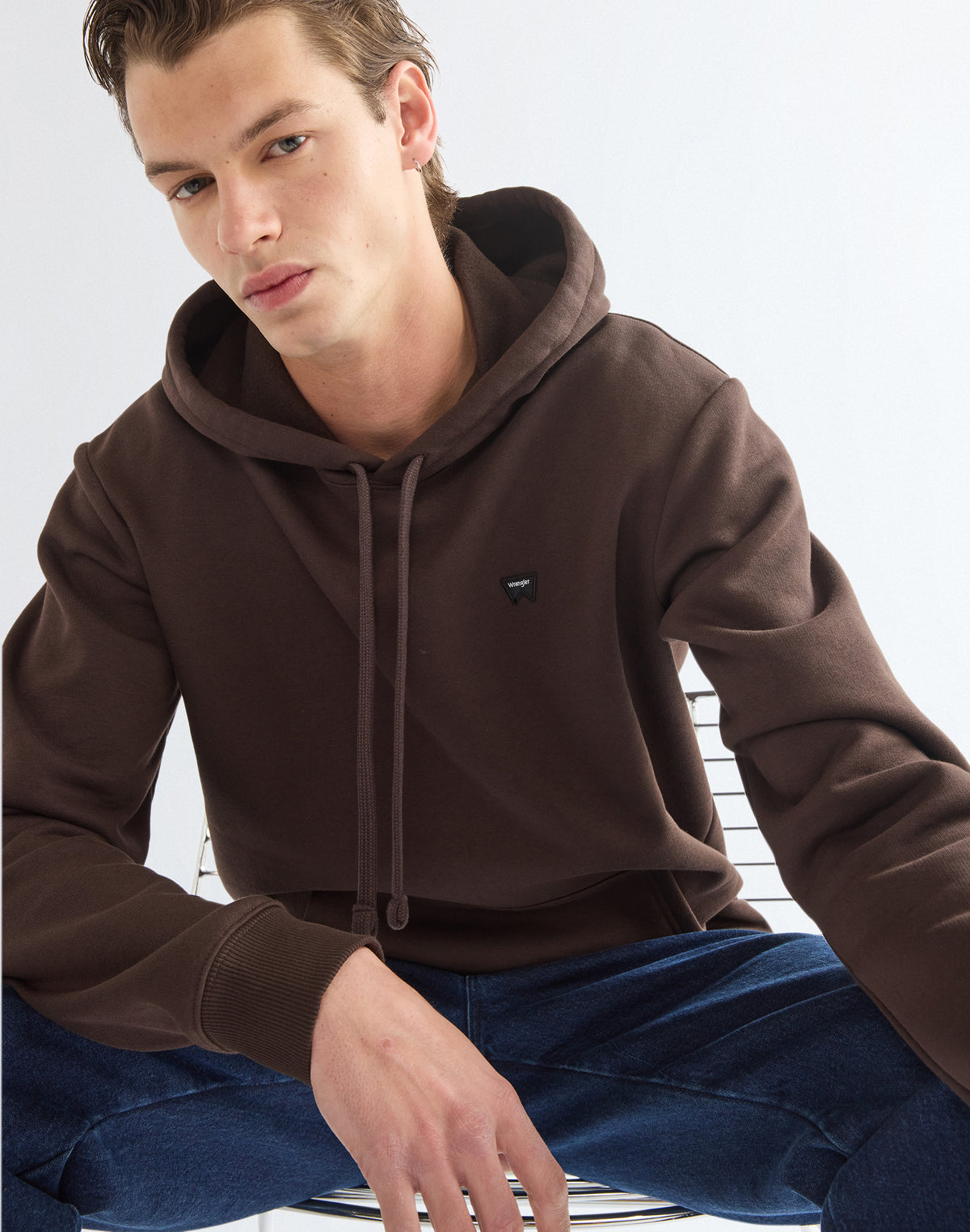 Kapuzenpullover Sign Off in Chocolate Torte Kapuzenpullover Wrangler