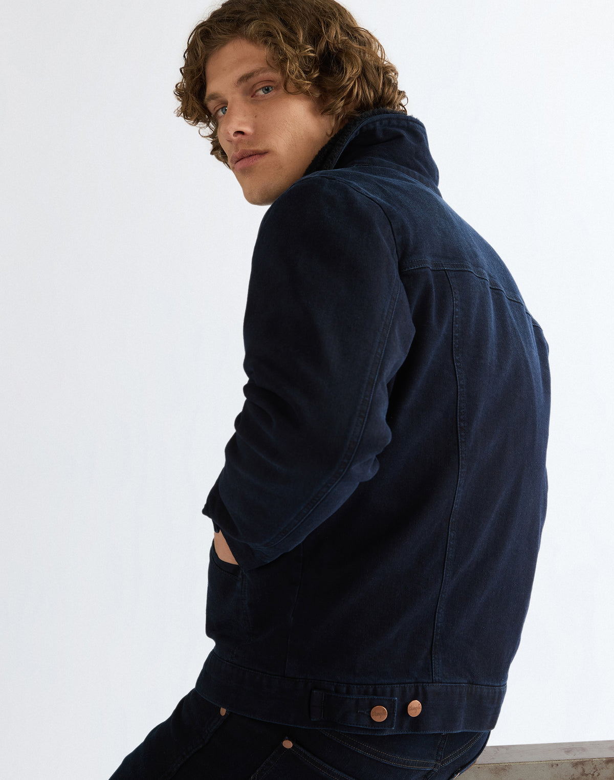 Jeansjacke Buffalo Trace in Glacier Blue Jacken Wrangler