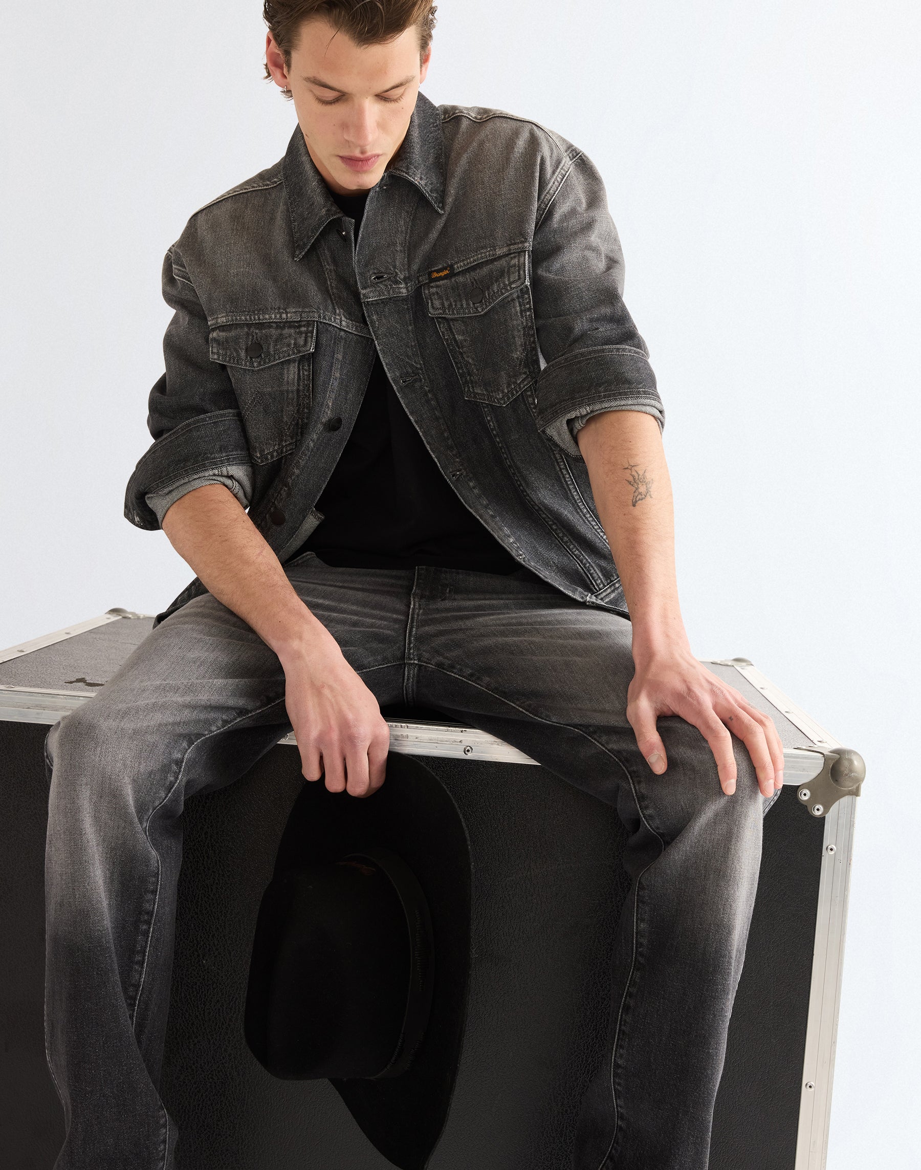 Jeans Redford in Smoky Granite Jeans Wrangler