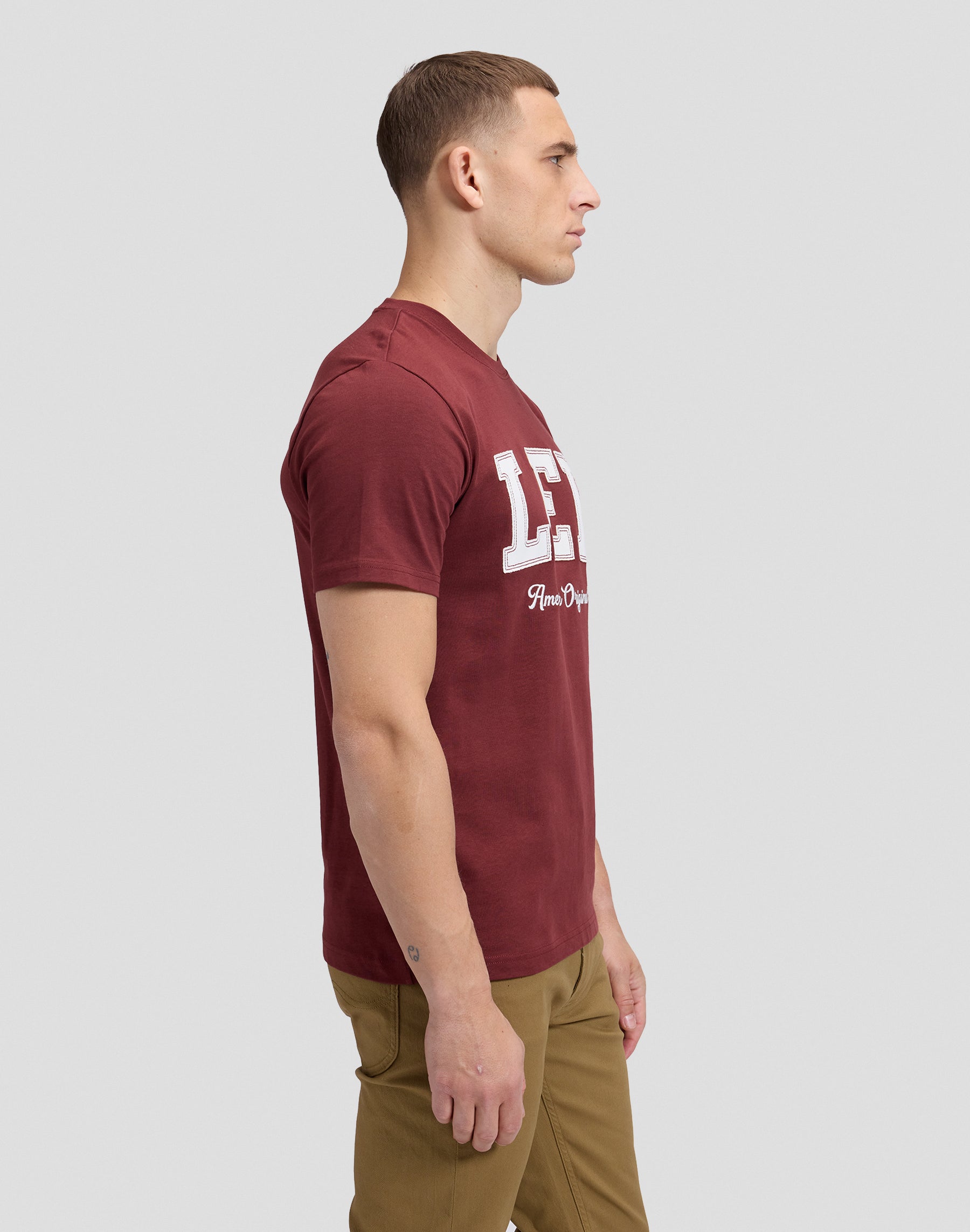 T-Shirt Lee Original in Port T-Shirts Lee