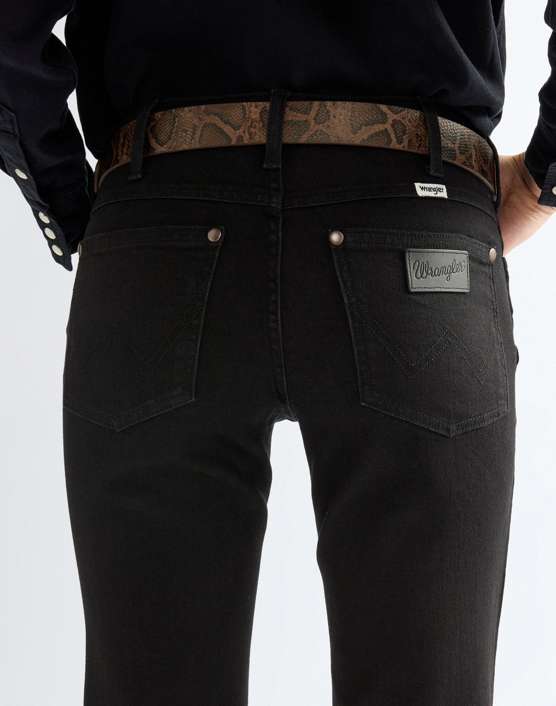 Gürtel Snake in Dark Brown Gürtel Wrangler