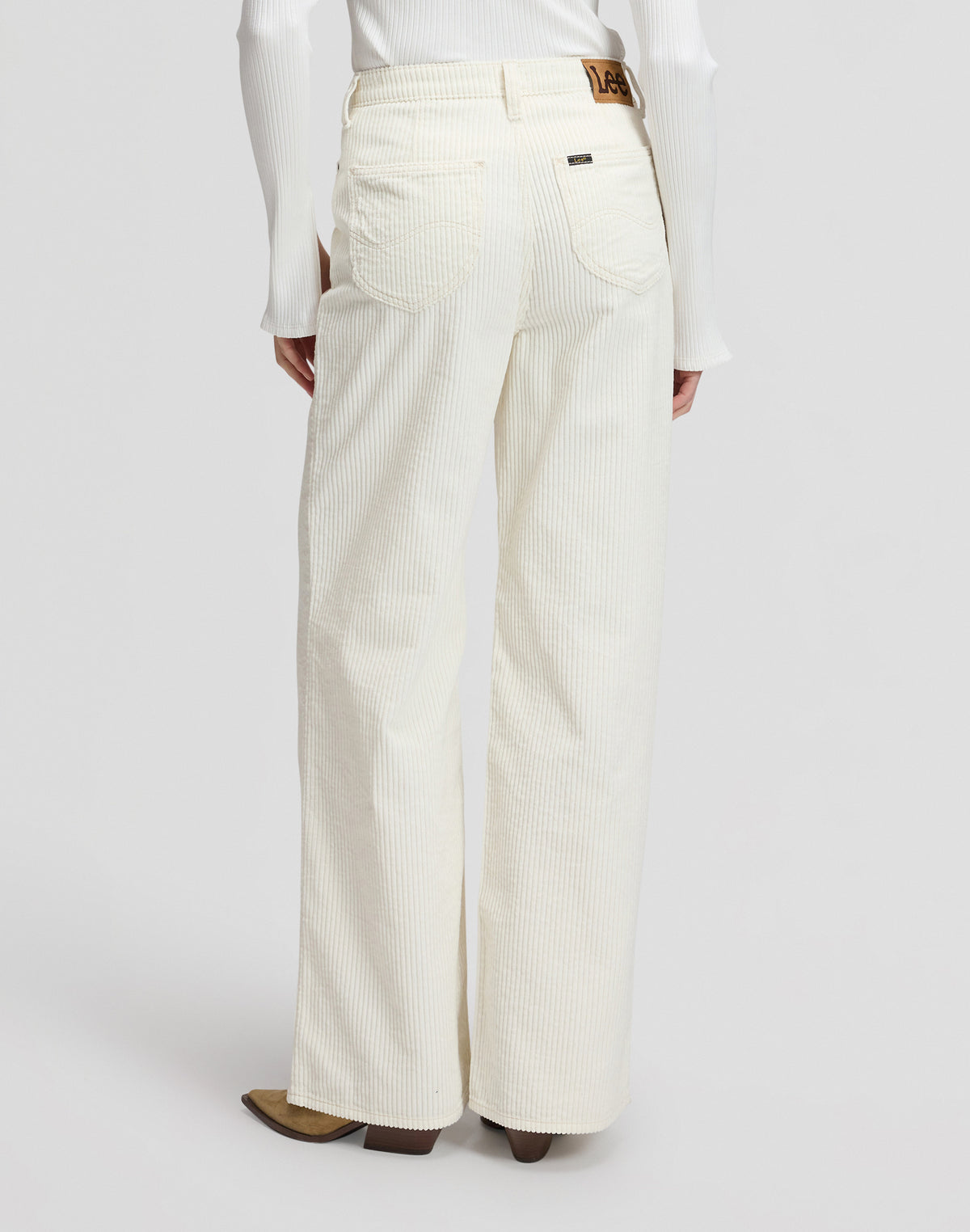 Cordhose Stella in Ecru Hosen Lee