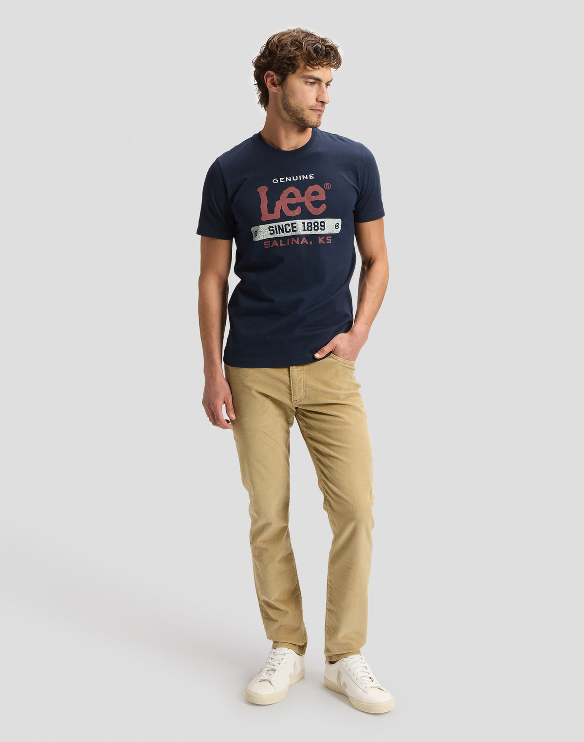 Jeans Slim Fit Mvp in Sand Jeans Lee