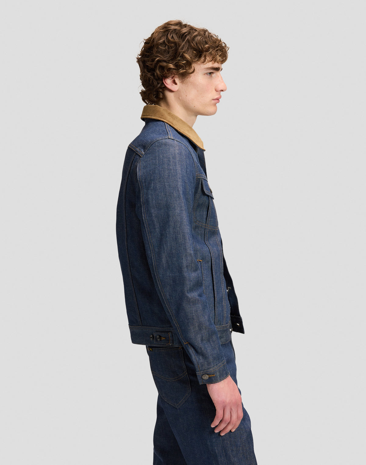 Jeansjacke 101 Storm Rider in Red Casted Lht Jacken Lee