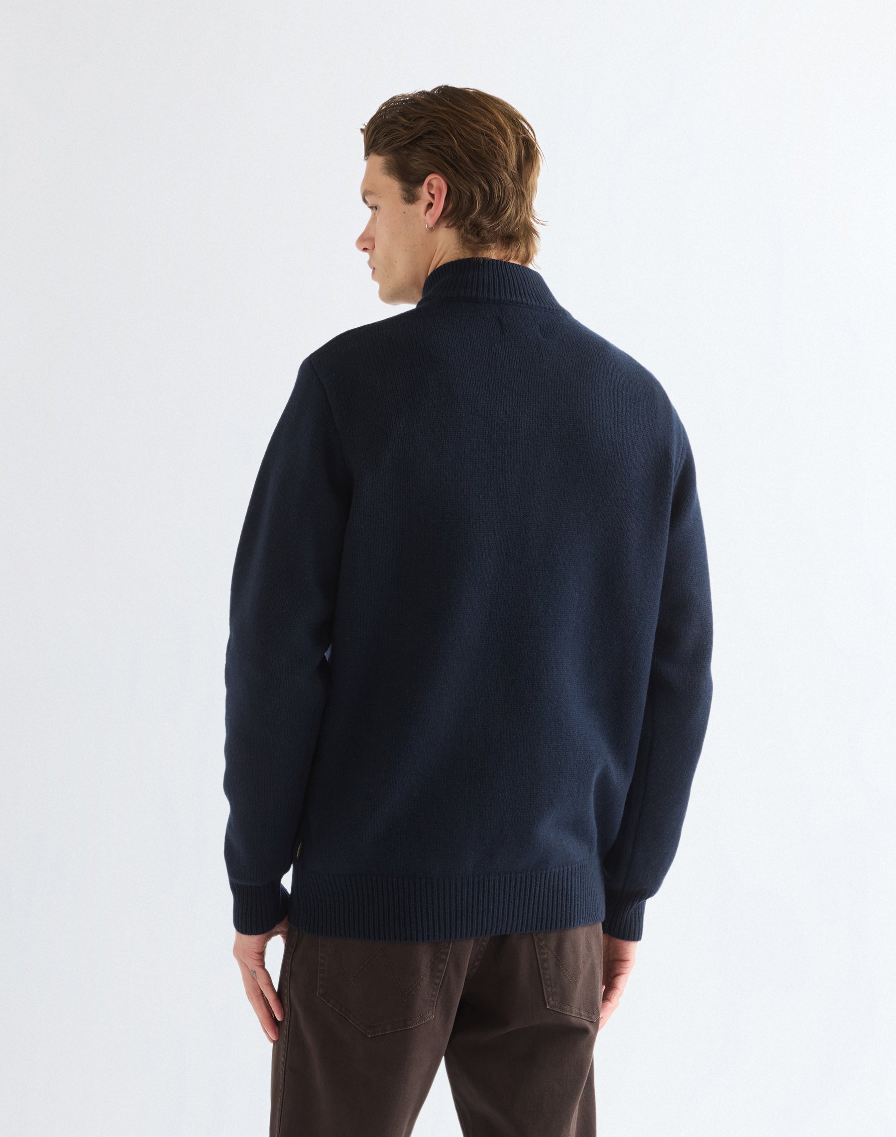 Pullover Quarter Zip in Dark Sapphire Pullover Wrangler