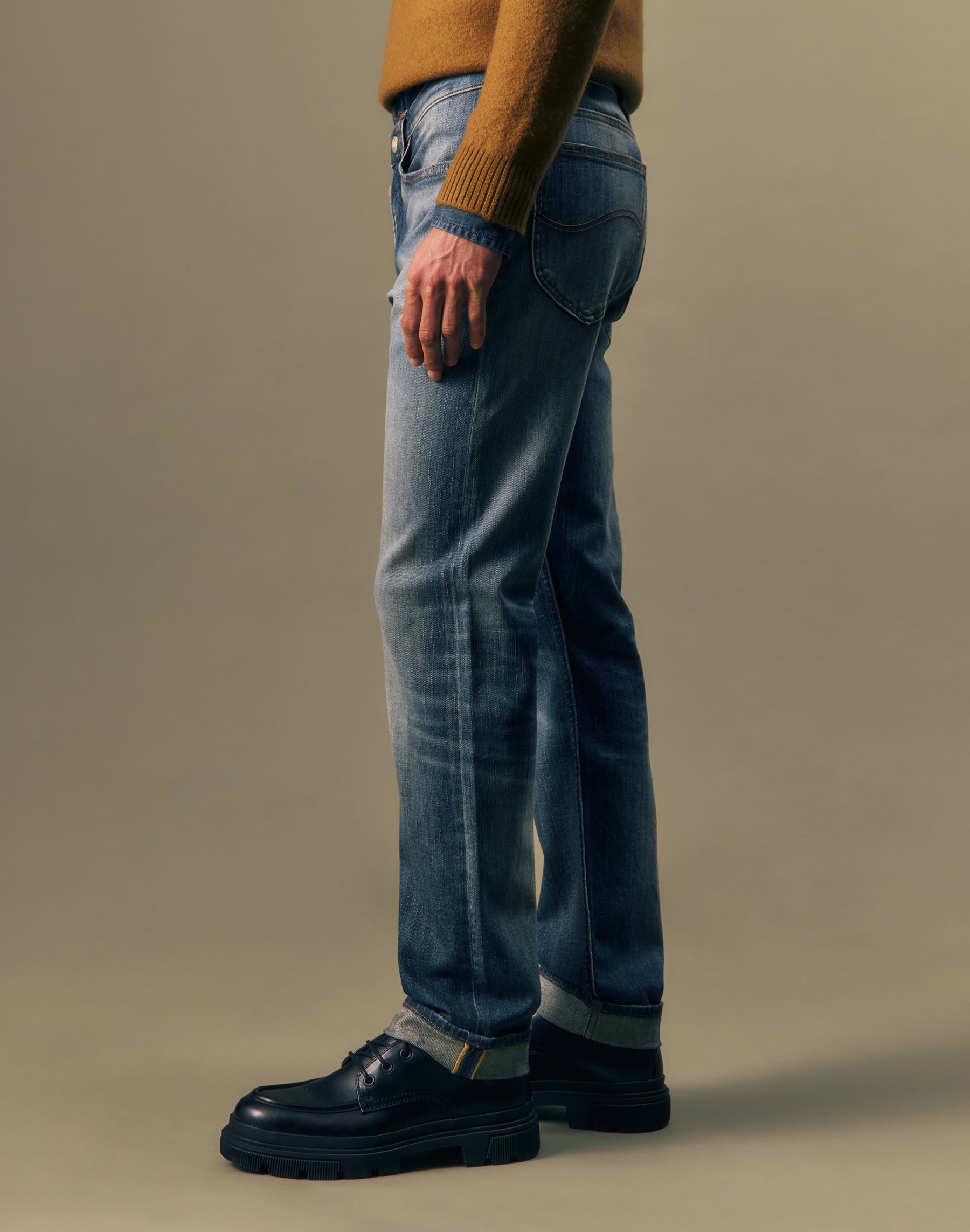 Jeans Regular Tapered in Gold Rush Jeans Lee