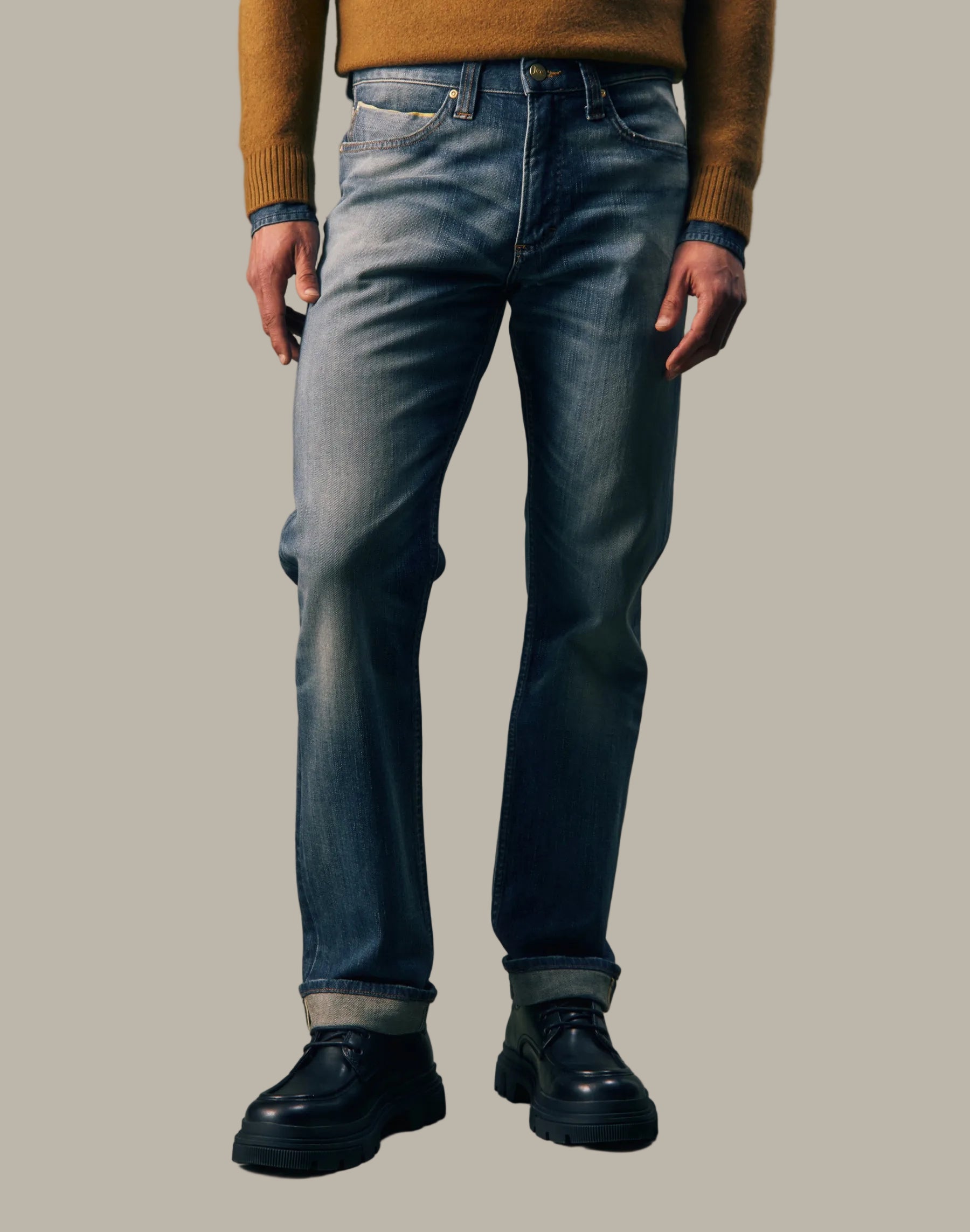 Jeans Regular Tapered in Gold Rush Jeans Lee