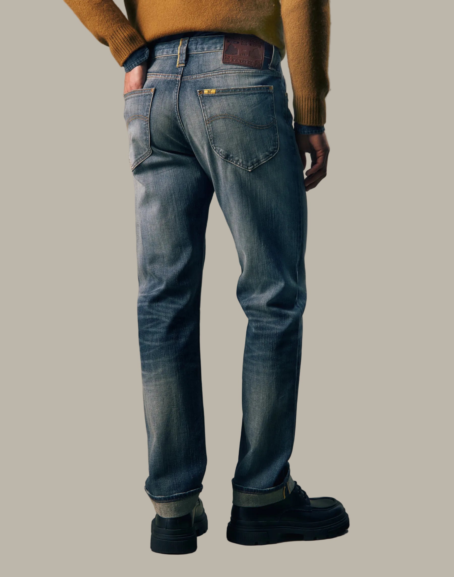 Jeans Regular Tapered in Gold Rush Jeans Lee