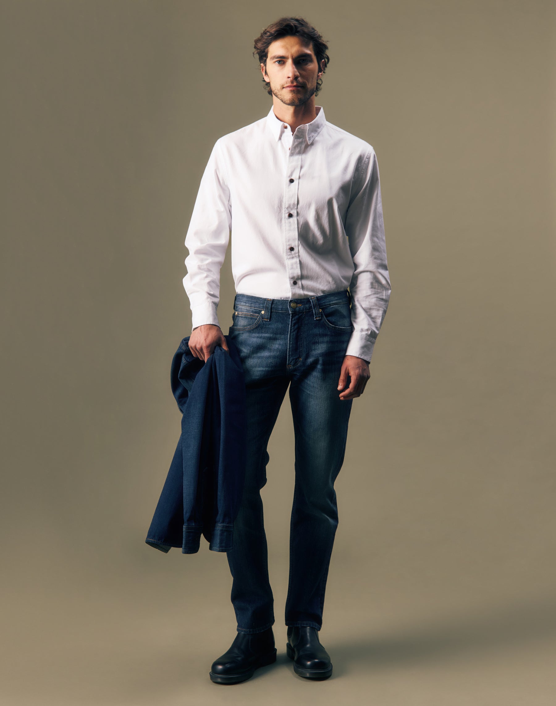 Jeans Regular Tapered in Gold Sunday Jeans Lee