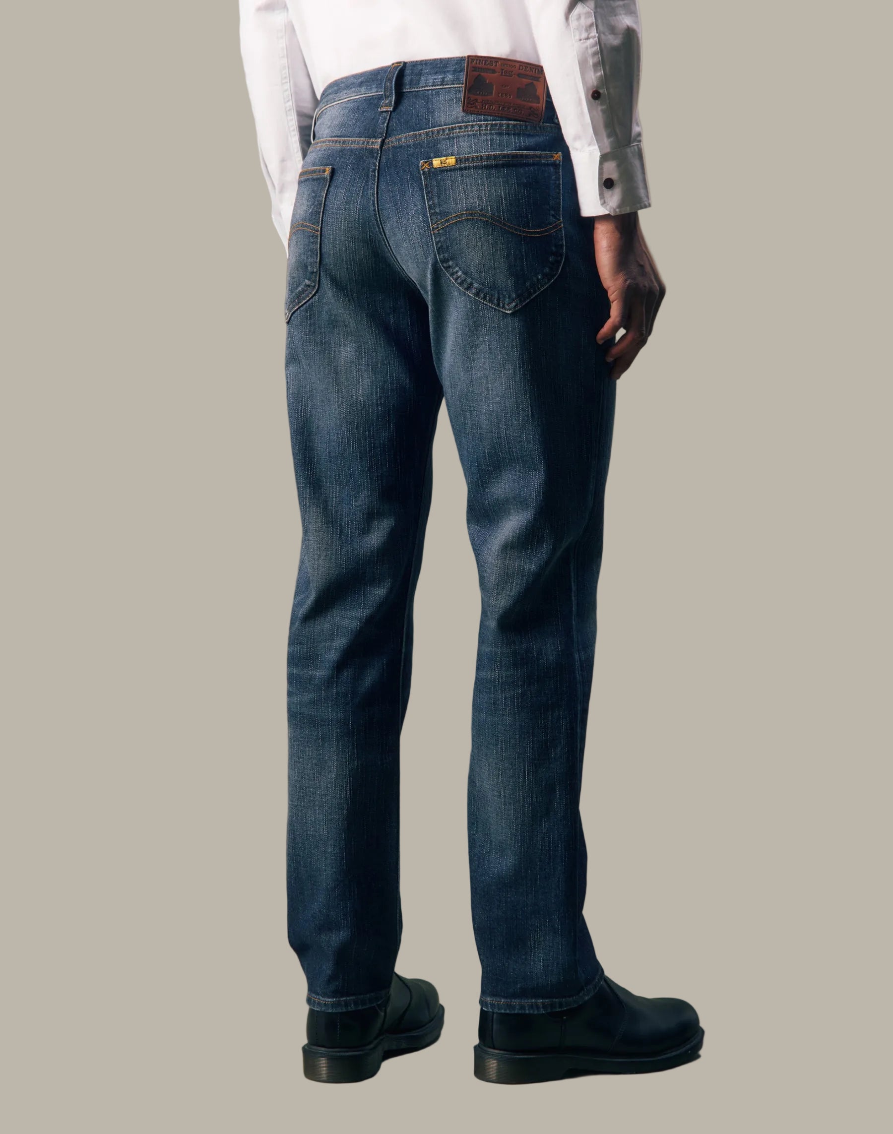 Jeans Regular Tapered in Gold Sunday Jeans Lee