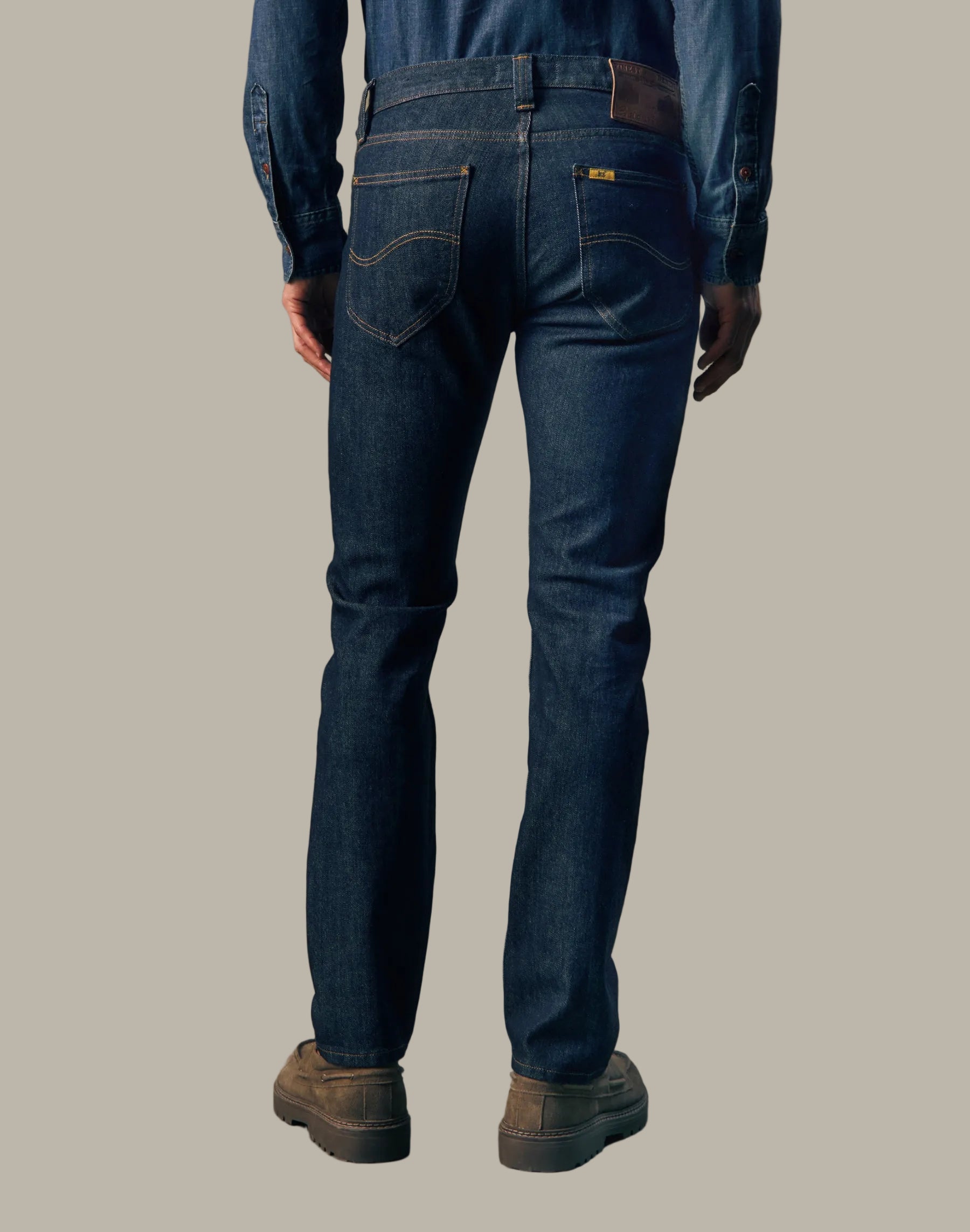 Jeans Slim Straight in Pure Gold Jeans Lee