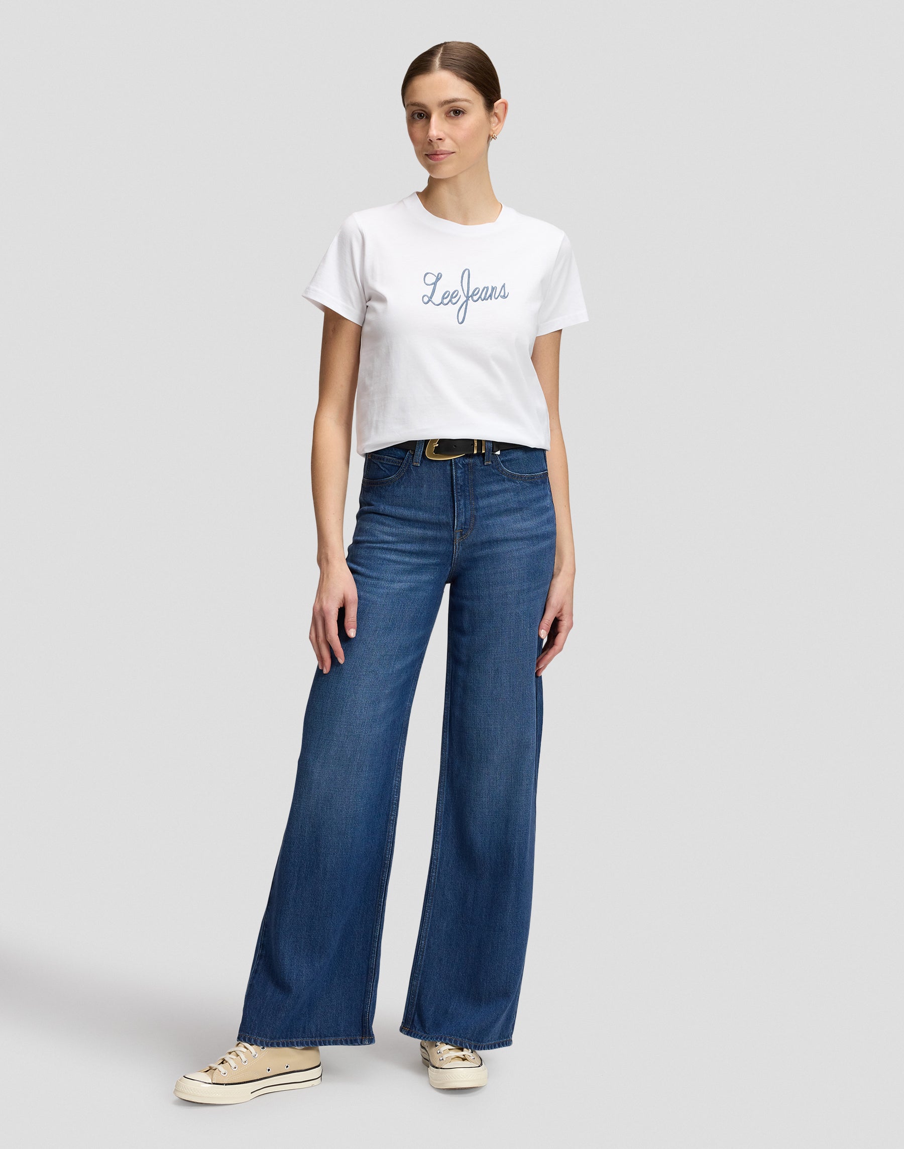 T-Shirt Lee Jeans in Bright White T-Shirts Lee