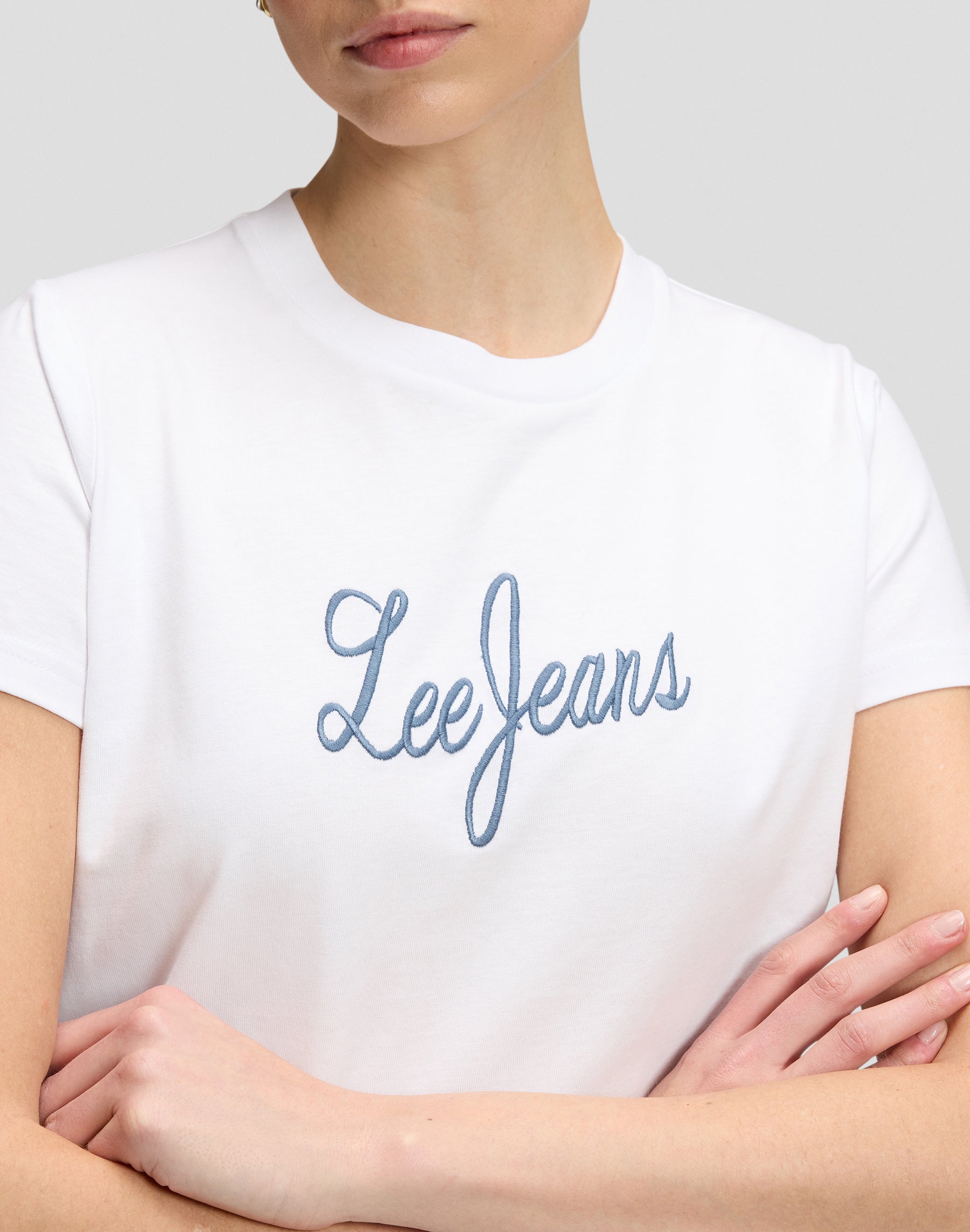 T-Shirt Lee Jeans in Bright White T-Shirts Lee