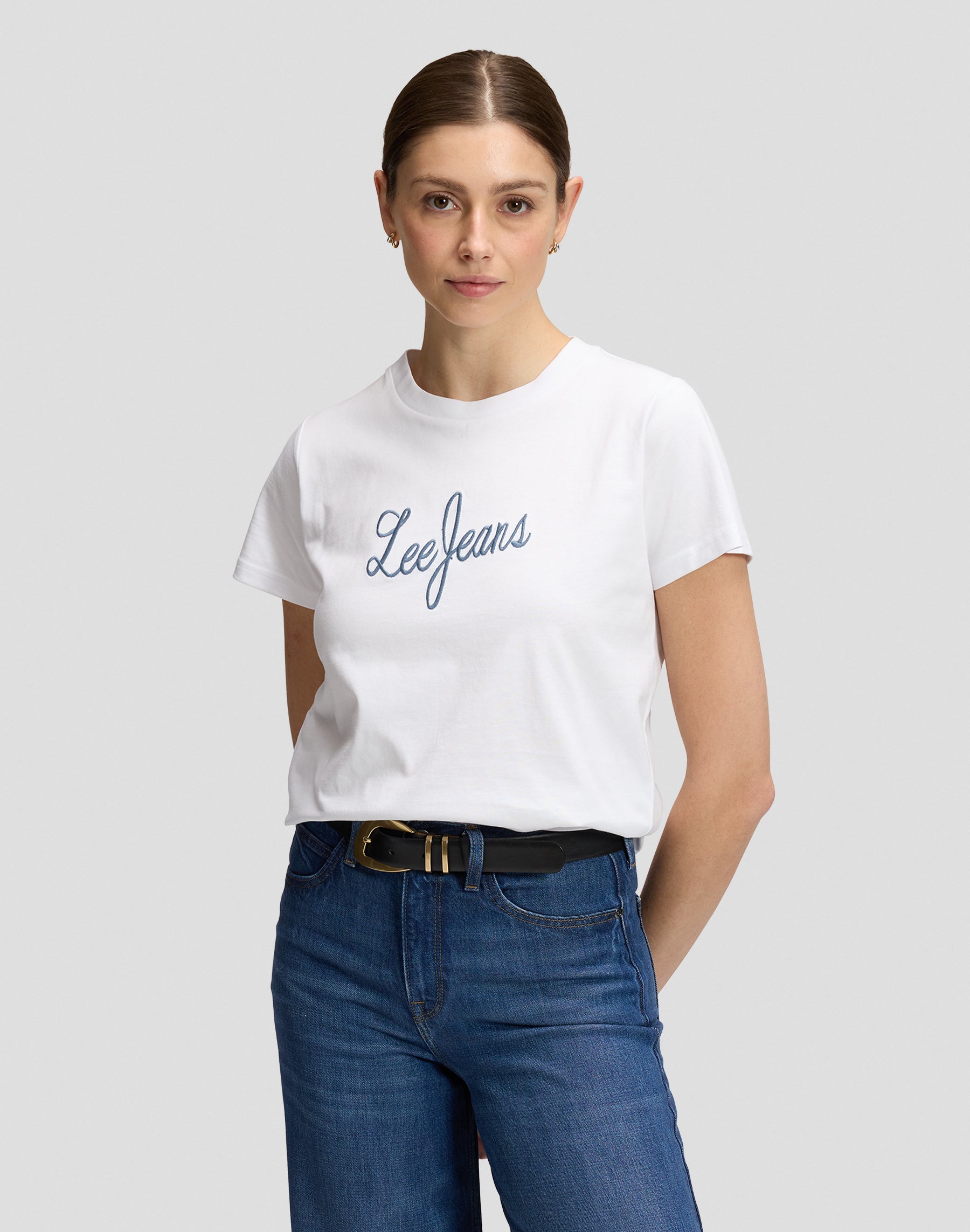 T-Shirt Lee Jeans in Bright White T-Shirts Lee