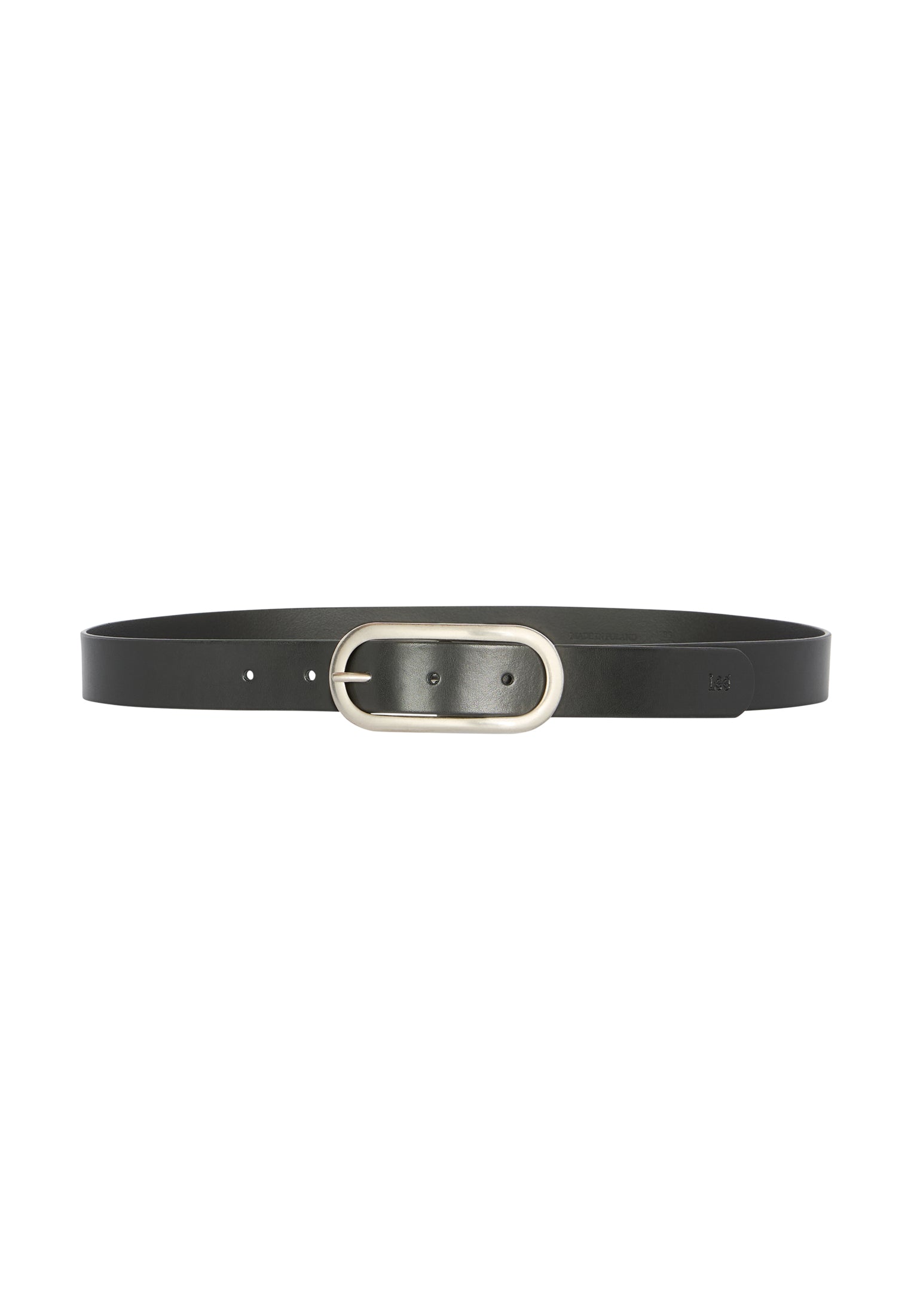 Gürtel Oval Buckle in Black Gürtel Lee