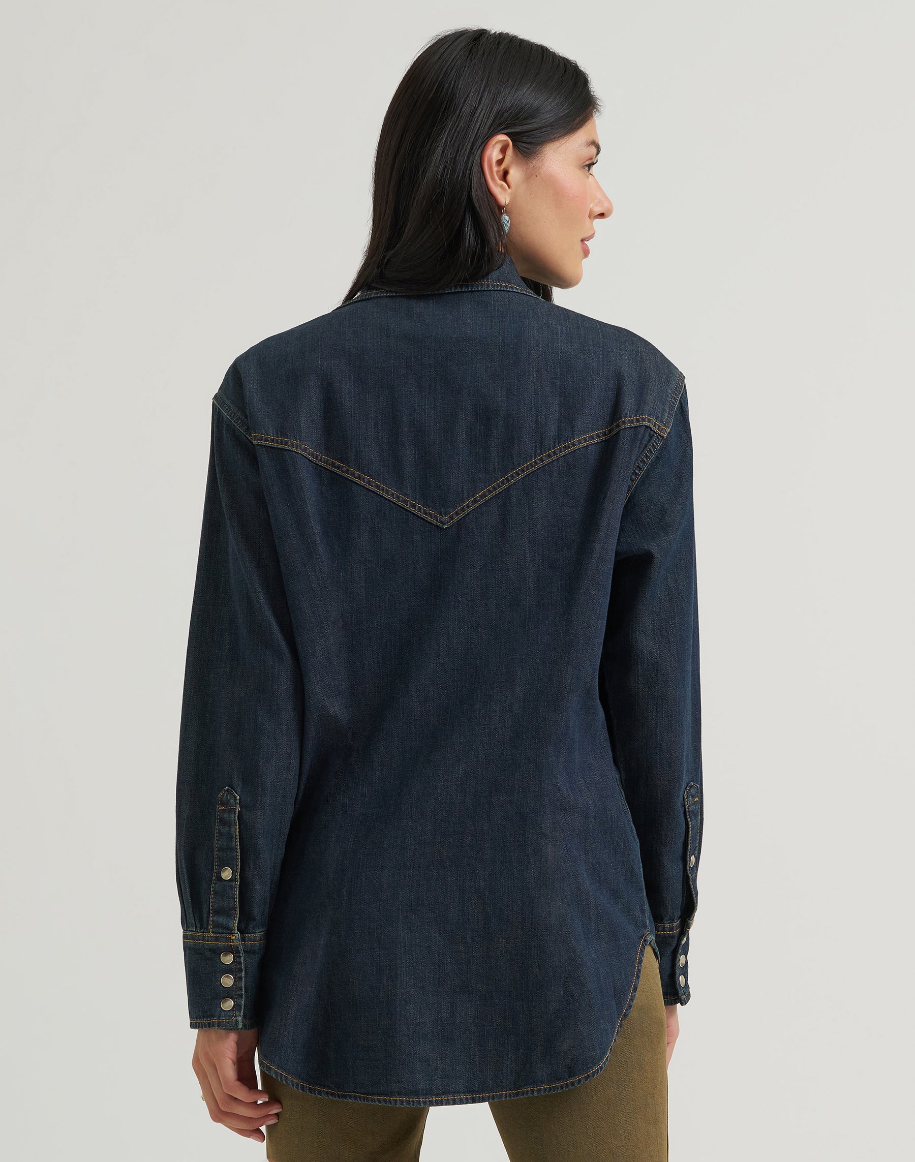 Jeanshemd Boyfriend in Sandrider Hemden Wrangler