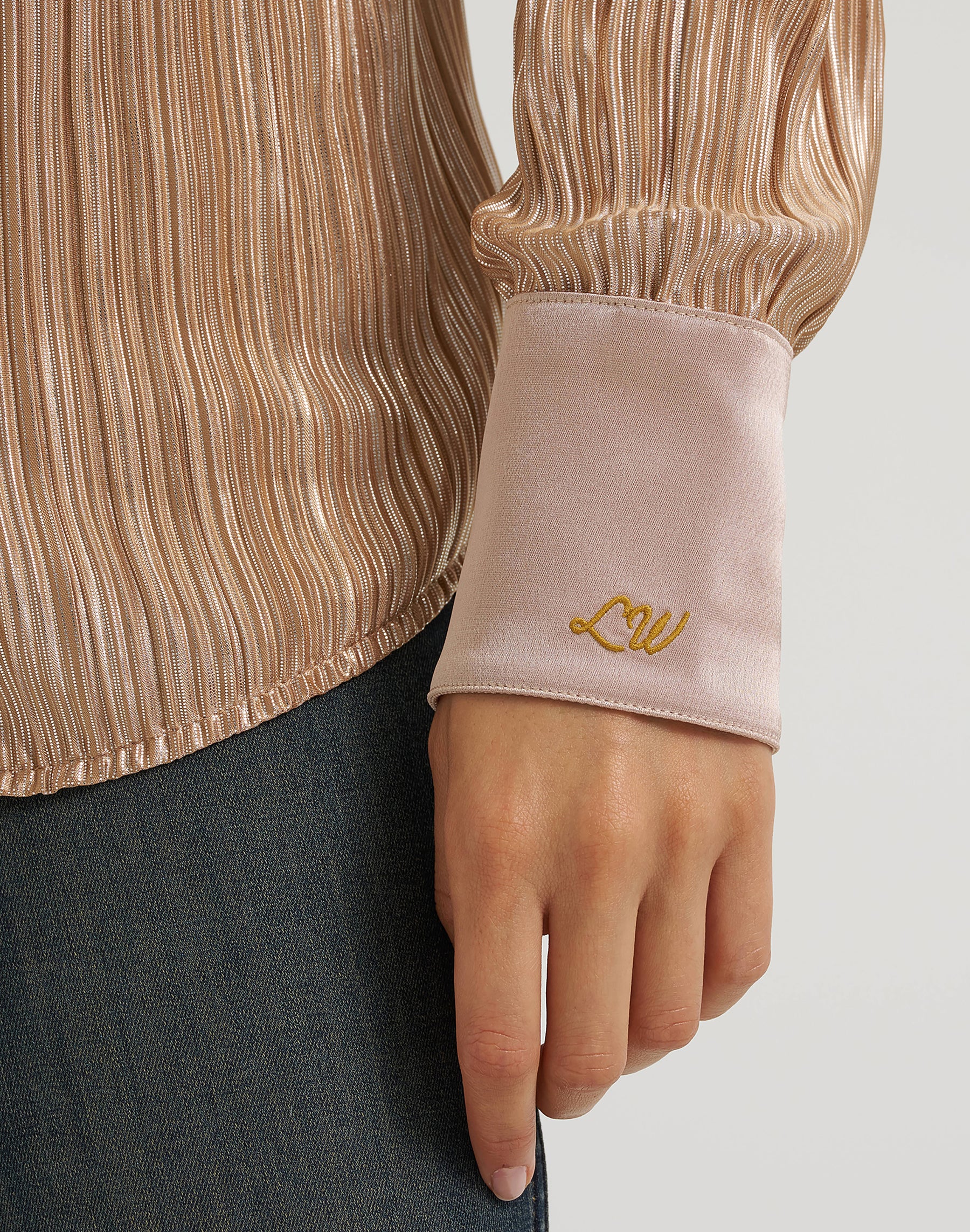 Hemd Lainey Snap in Rose Gold Hemden Wrangler
