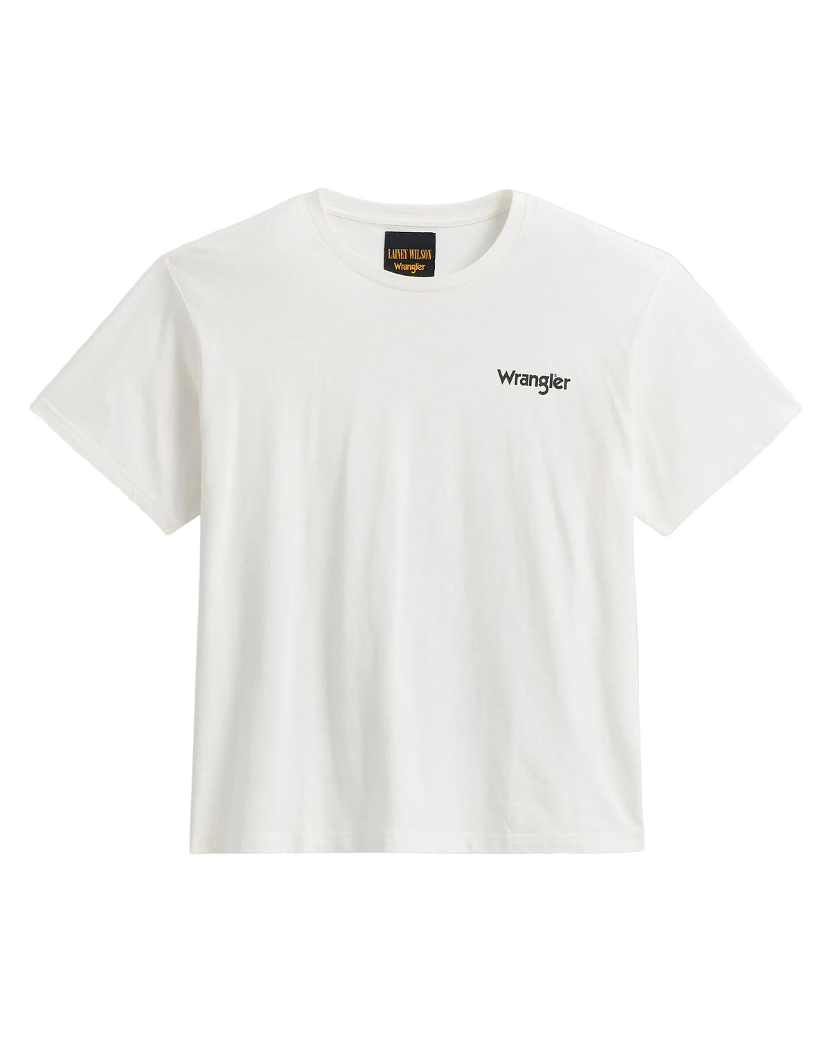 T-Shirt Click Your Boots in Winter White T-Shirts Wrangler