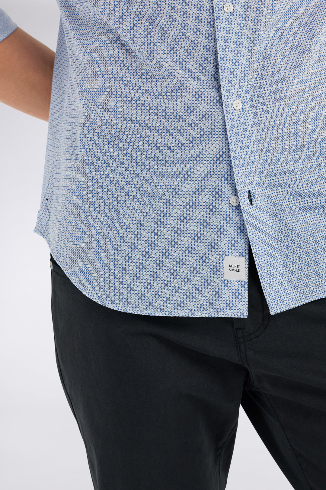 Kin/S in White/Light Blue Hemden GAS
