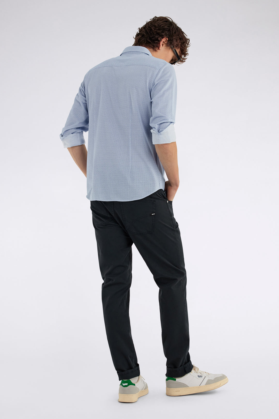 Kin/S in White/Light Blue Hemden GAS