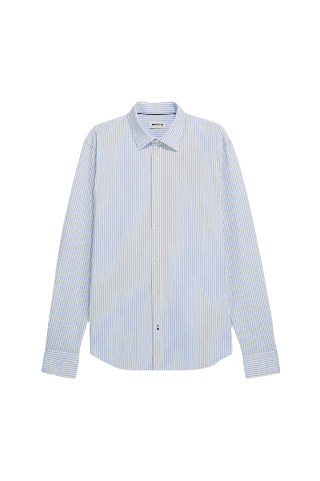 Kin/S in White+Azure Hemden GAS