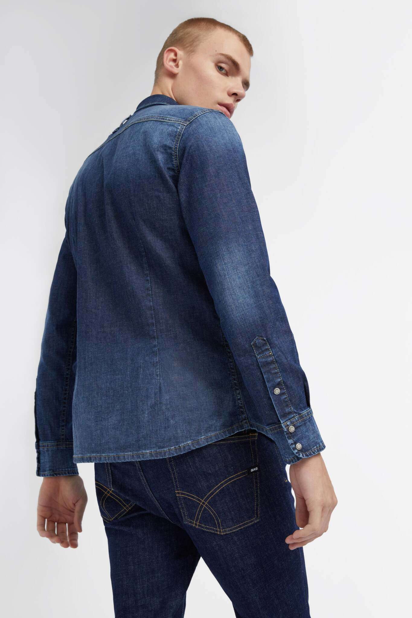 Kant New in Rags Mid Dark Hemden GAS