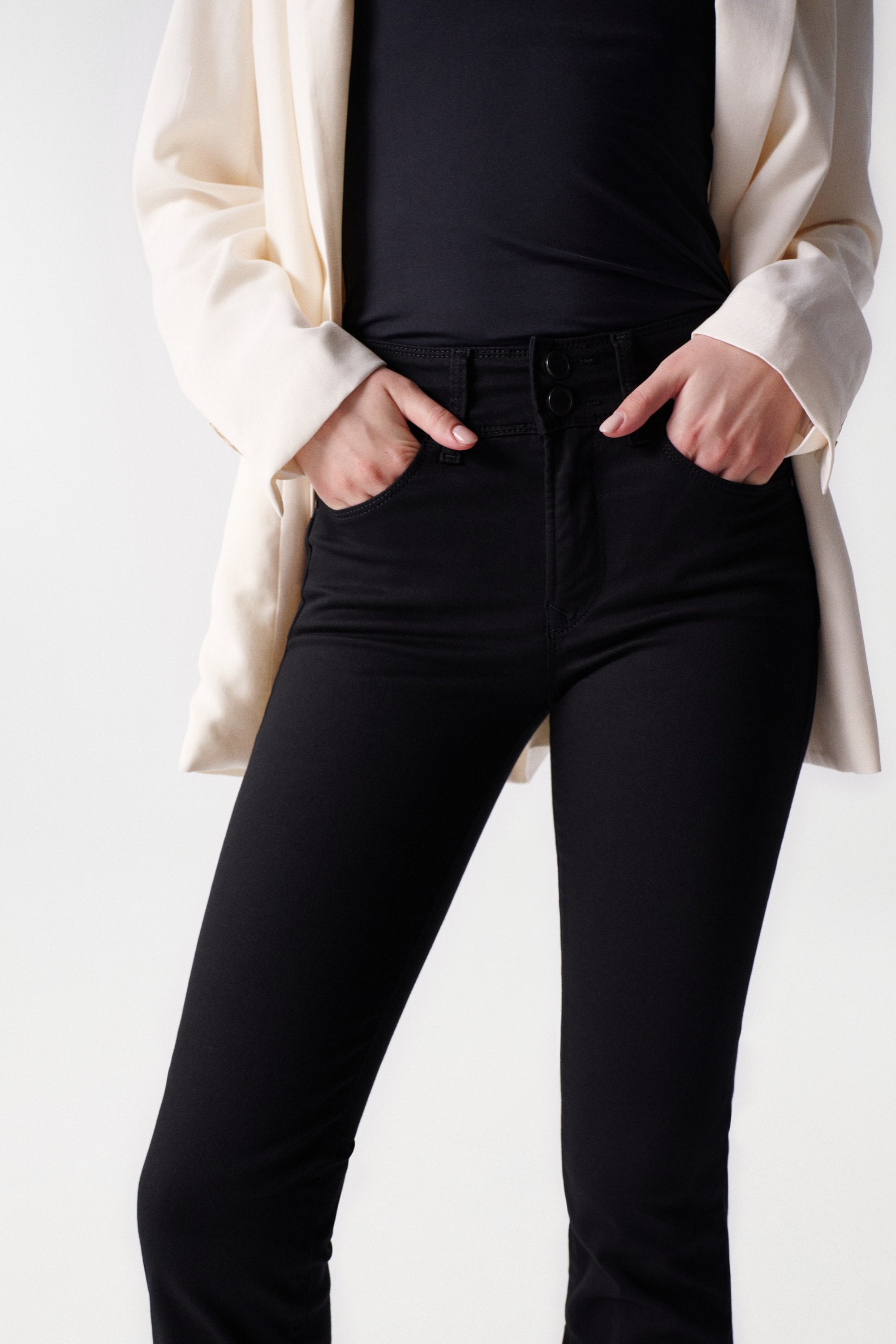 Secret Slim in Black Jeans Salsa Jeans