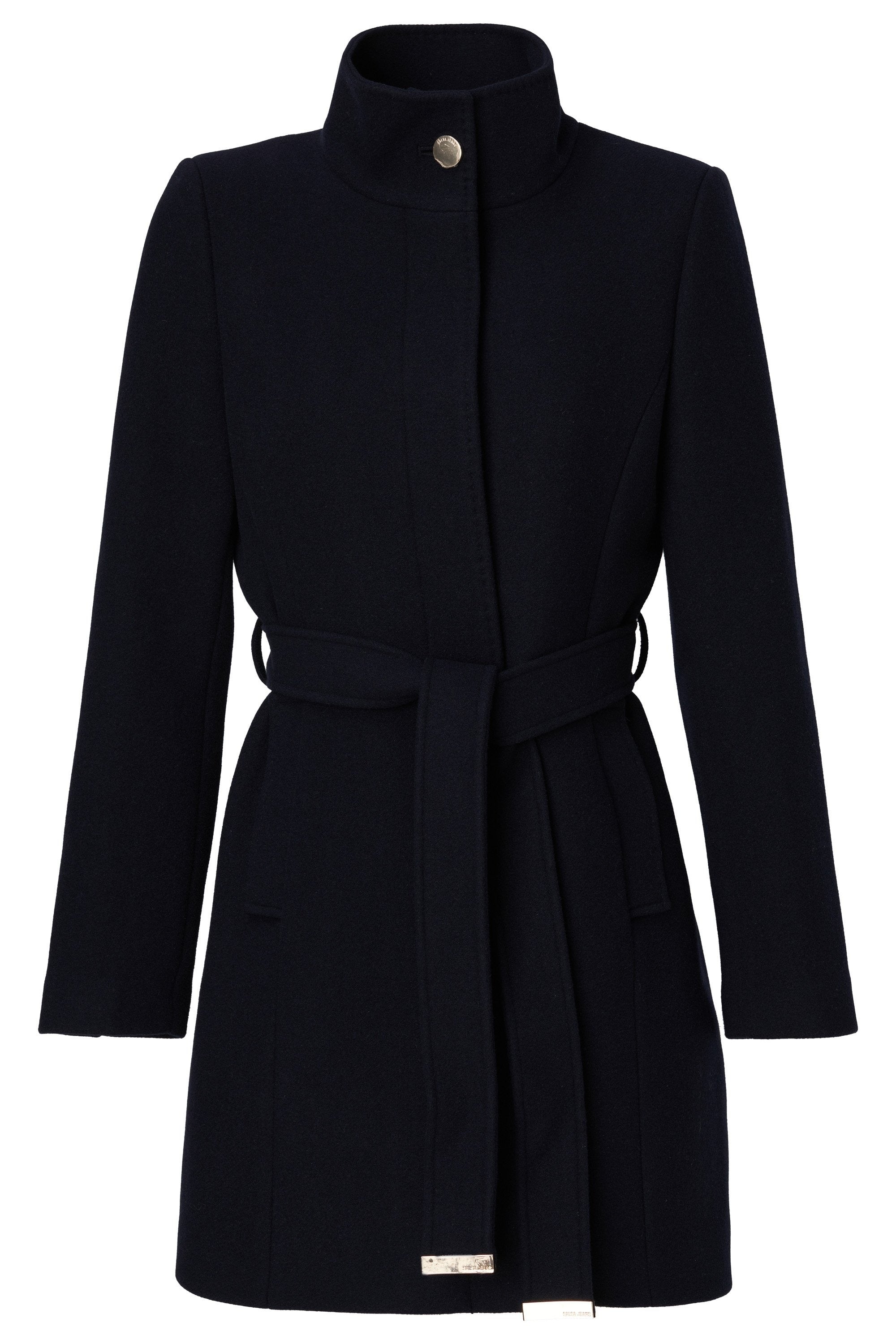 The Reimagined Wool Coat in Dark Blue Jacken Salsa Jeans
