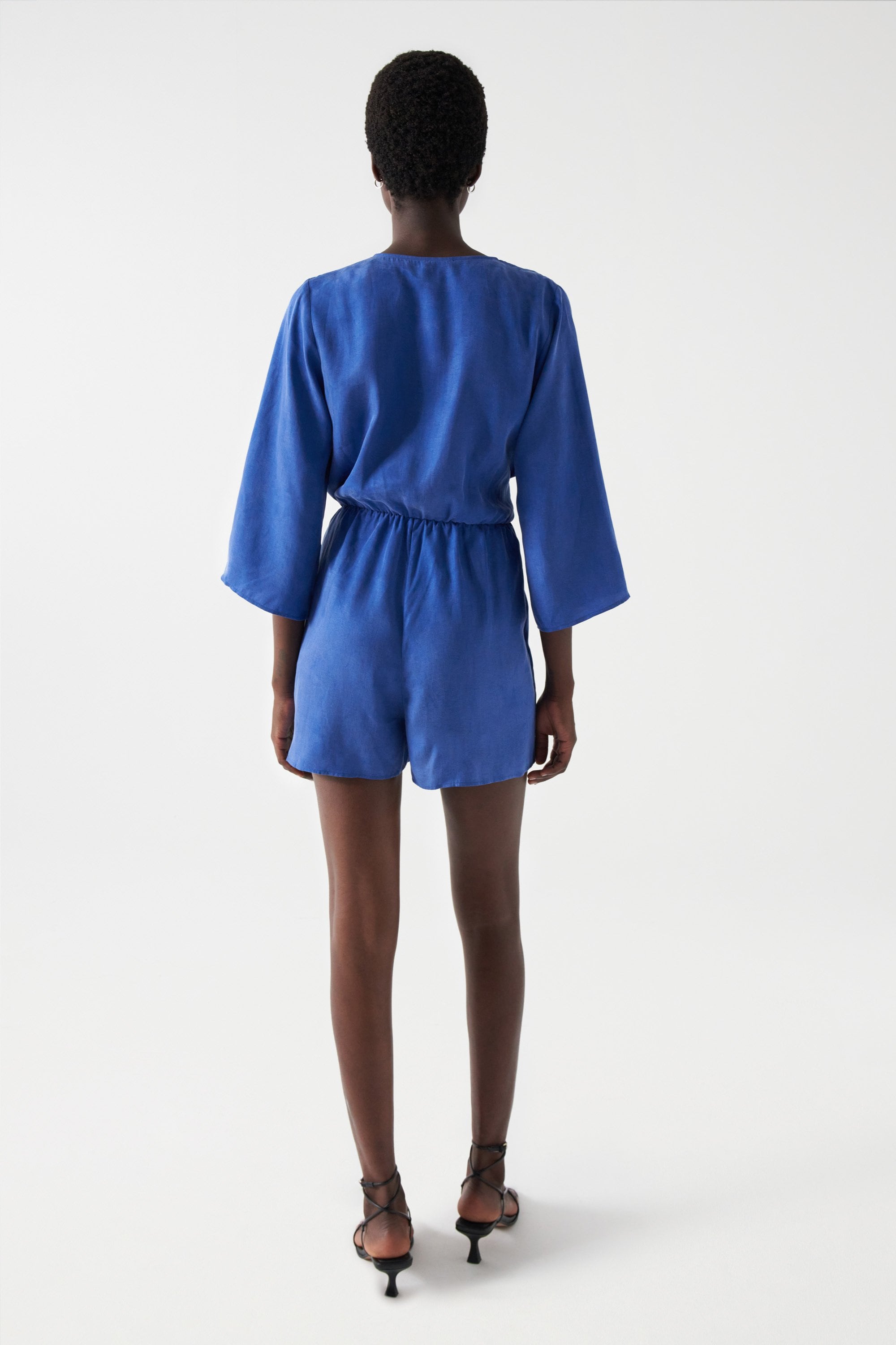 Mini Dress in Medium Blue Kleider Salsa Jeans