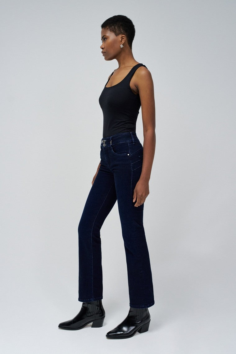 Secret Straight in Dark Wash Jeans Salsa Jeans