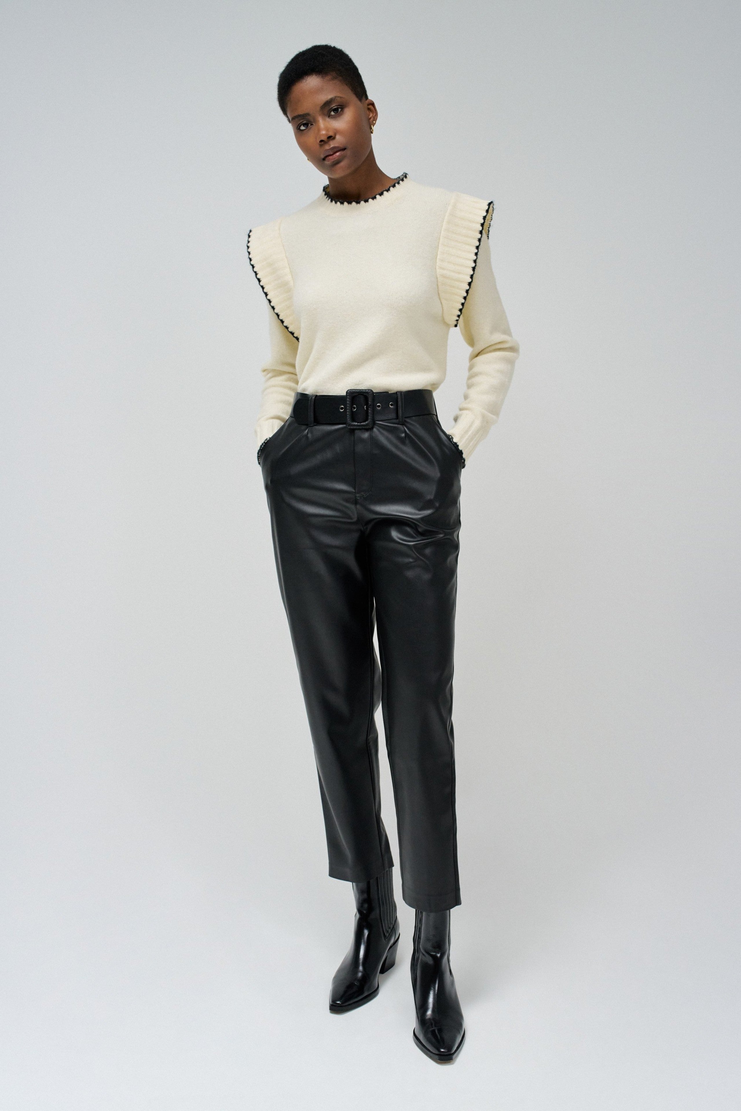 Chino in Black Hosen Salsa Jeans