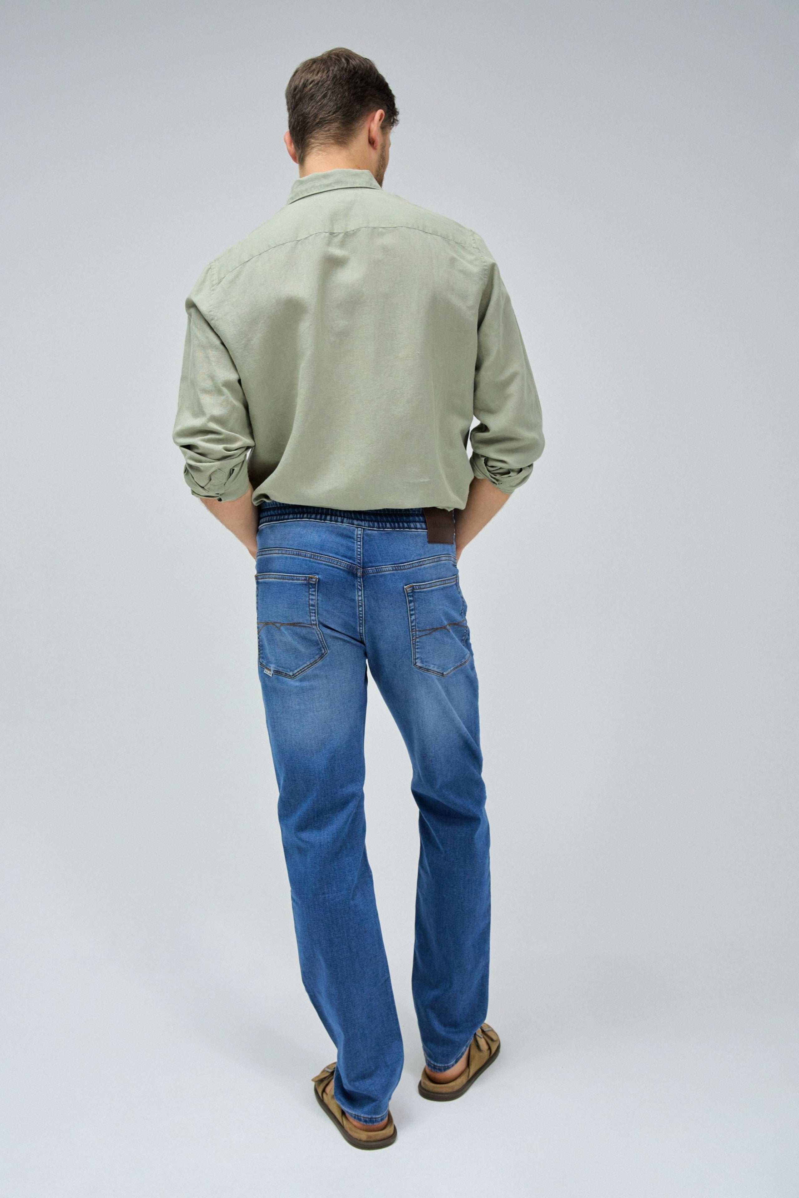 Regular Jogger S-Activ in Medium Light Hosen Salsa Jeans