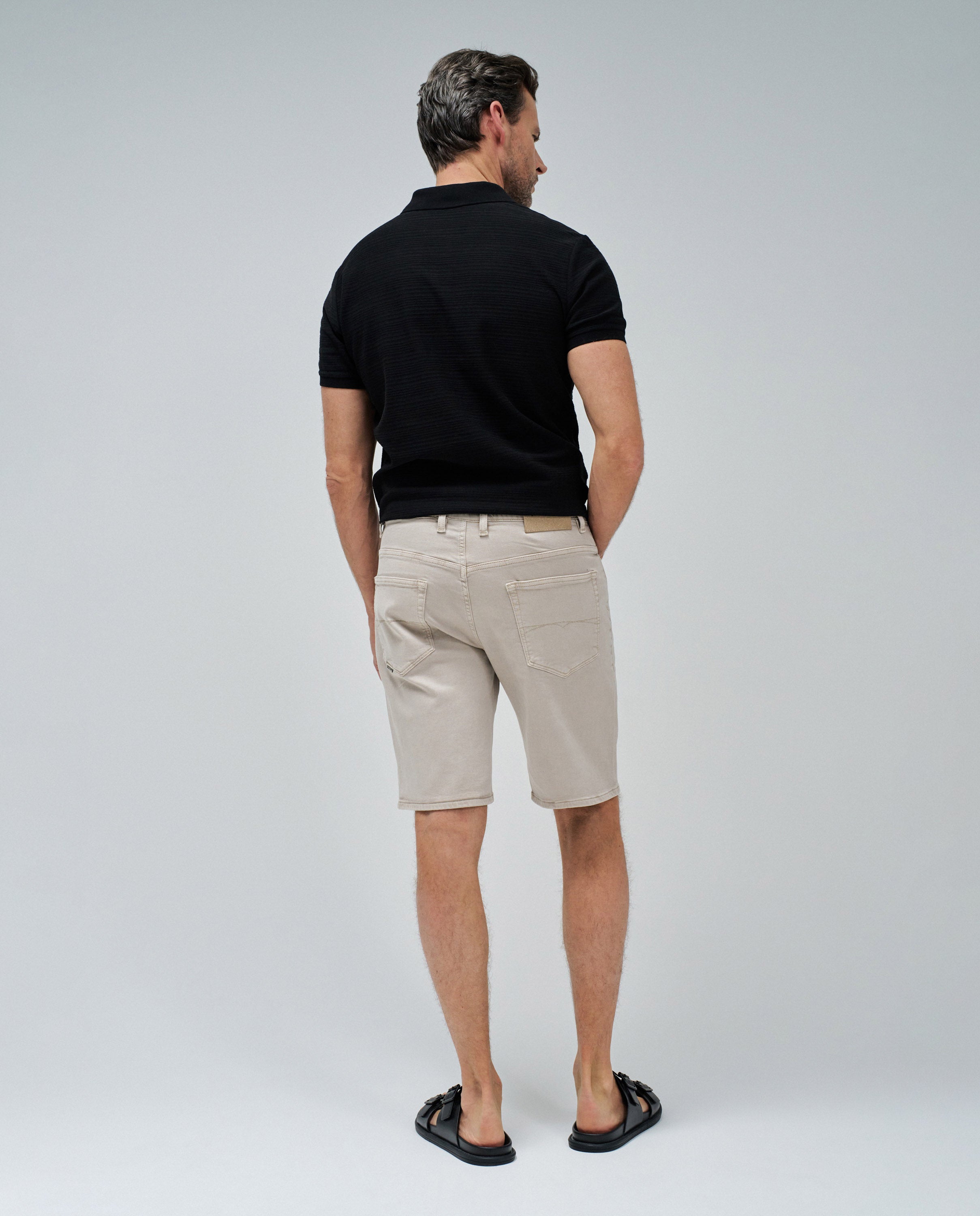 Short Joggers S-Activ in Light Beige Shorts Salsa Jeans