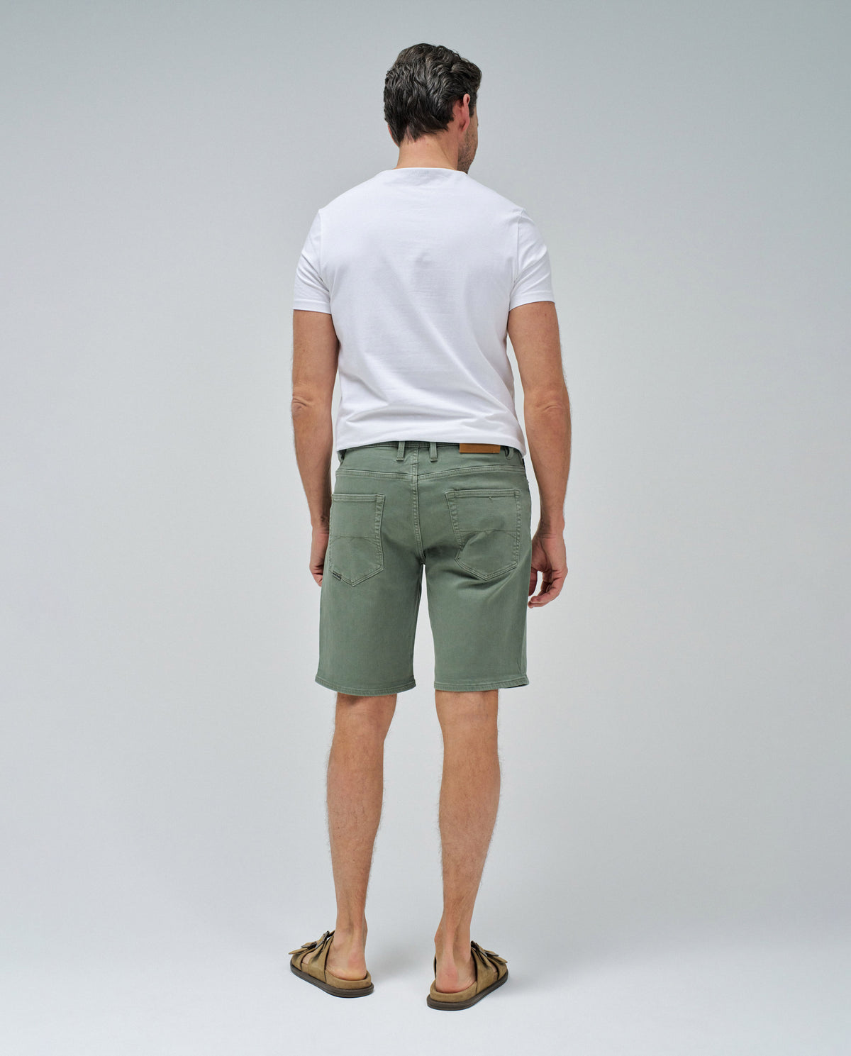 Short Joggers S-Activ in Dark Green Shorts Salsa Jeans
